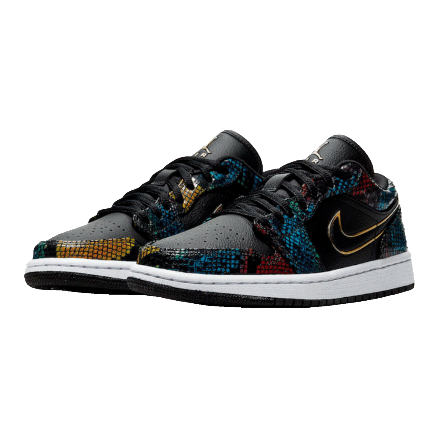 Nike Air Jordan 1 Low Multicolor Snakeskin (2020) (W) Side