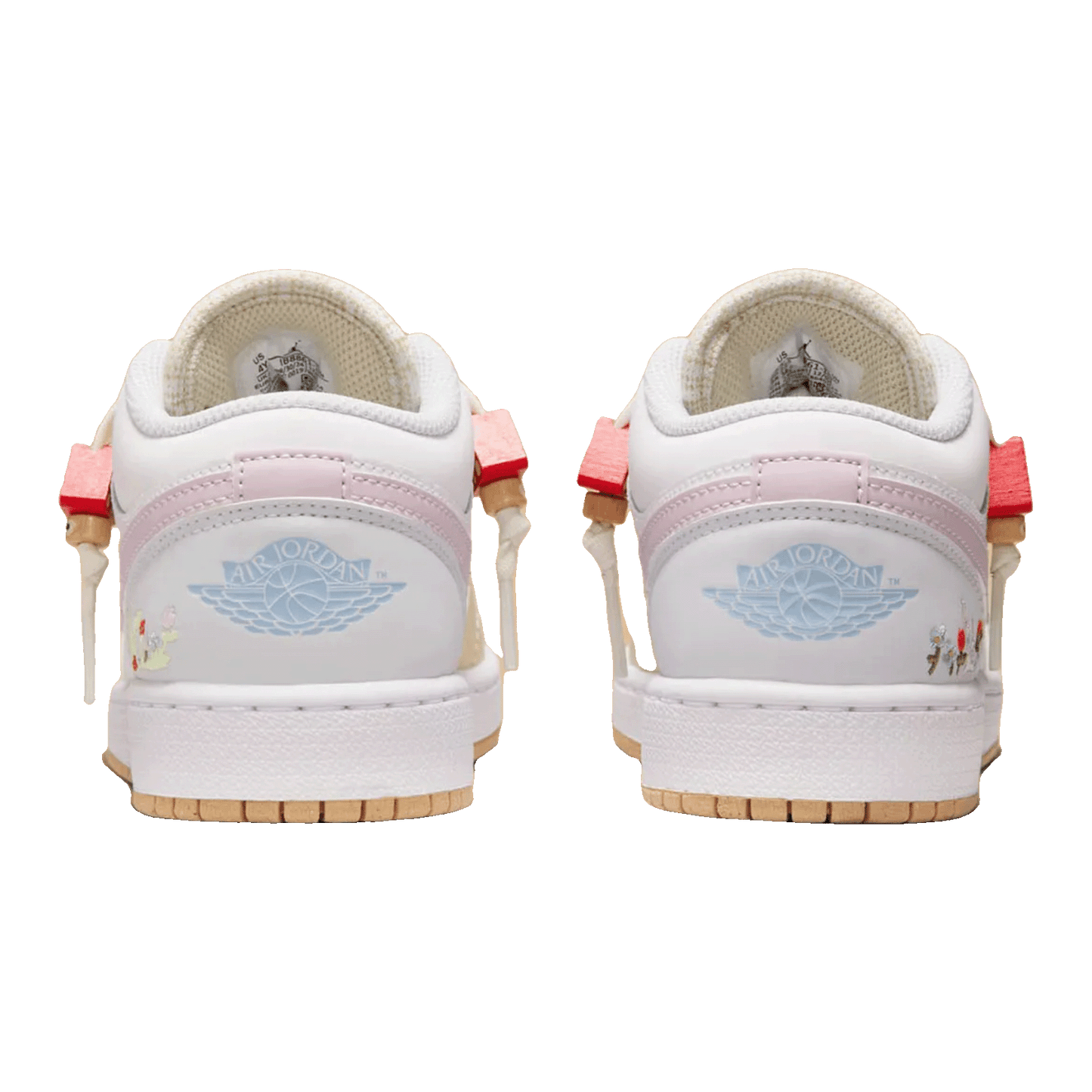 Nike Air Jordan 1 Low Mushroom (GS) Back