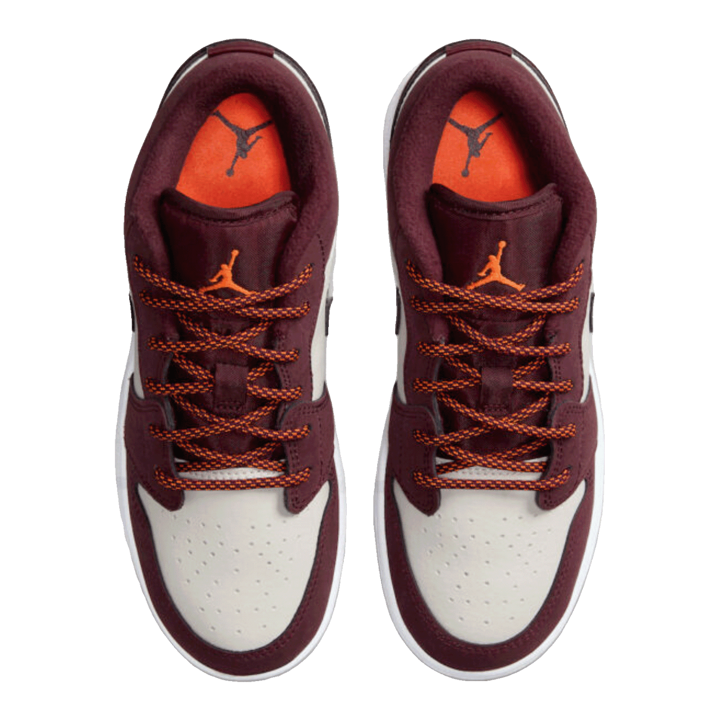 Nike Air Jordan 1 Low Night Maroon (GS) Oben