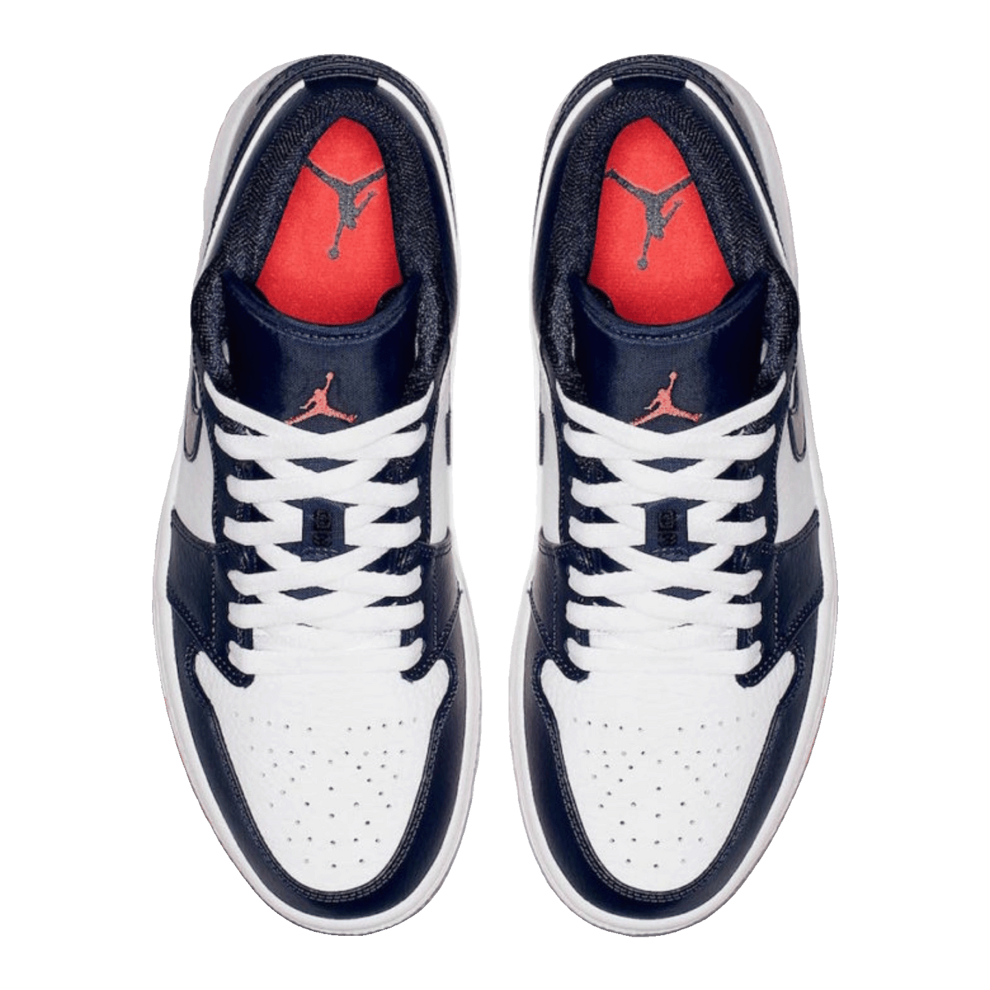 Nike Air Jordan 1 Low Obsidian Ember Glow Oben