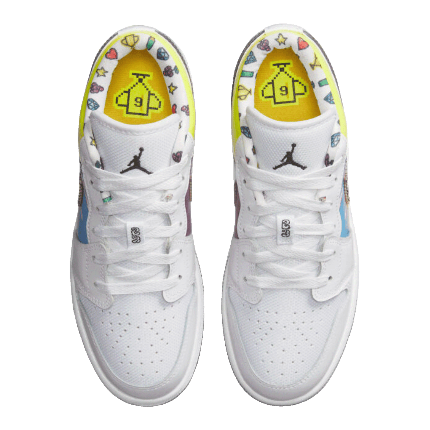 Nike Air Jordan 1 Low Old School Gaming (GS) Oben