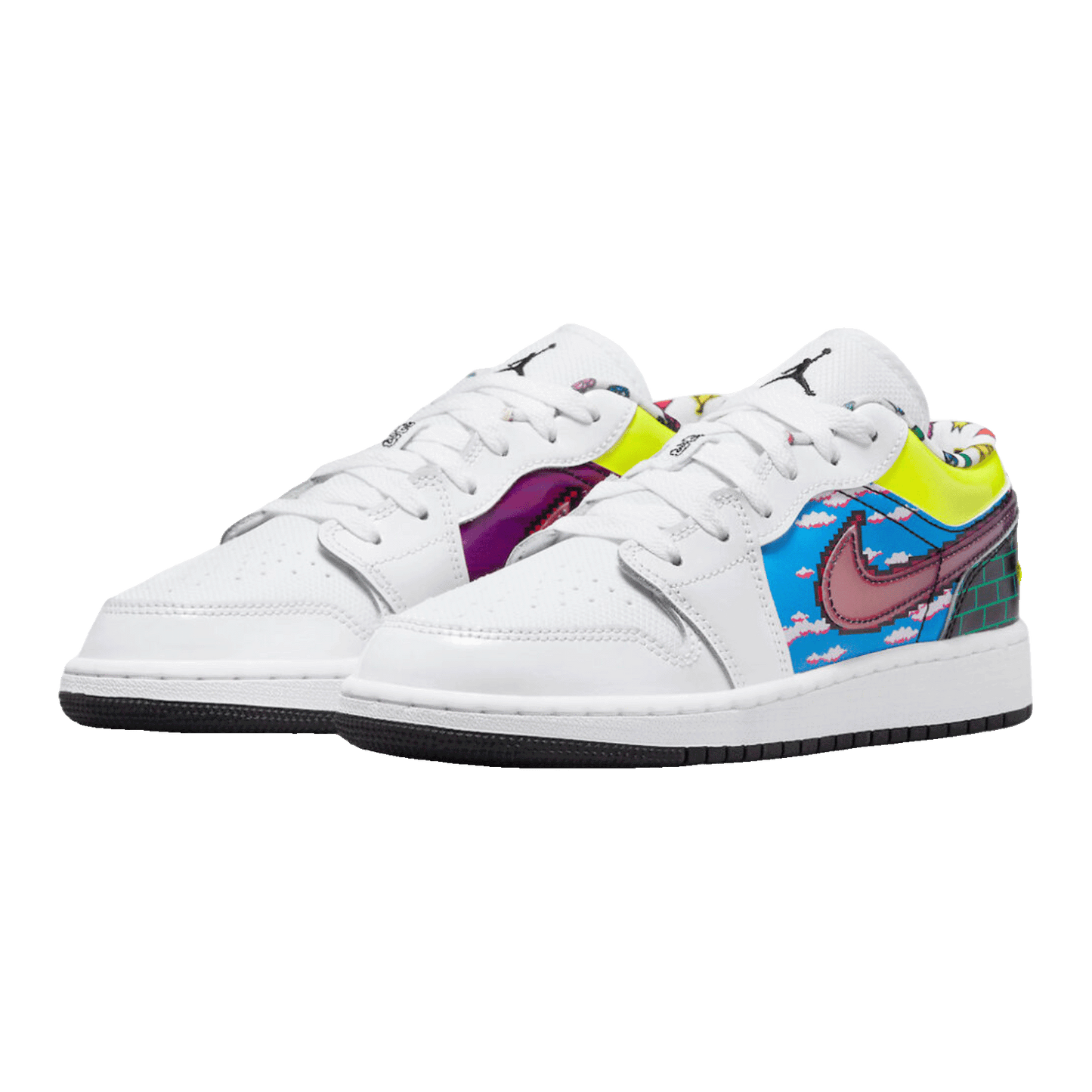 Nike Air Jordan 1 Low Old School Gaming (GS) Side