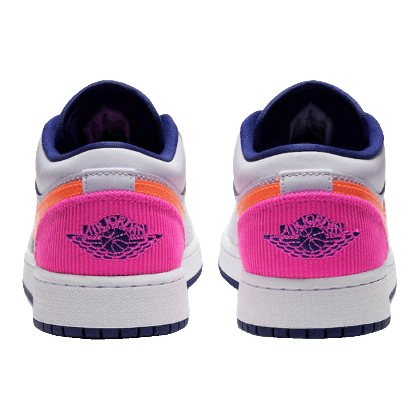 Nike Air Jordan 1 Low Pink Corduroy (GS) Back