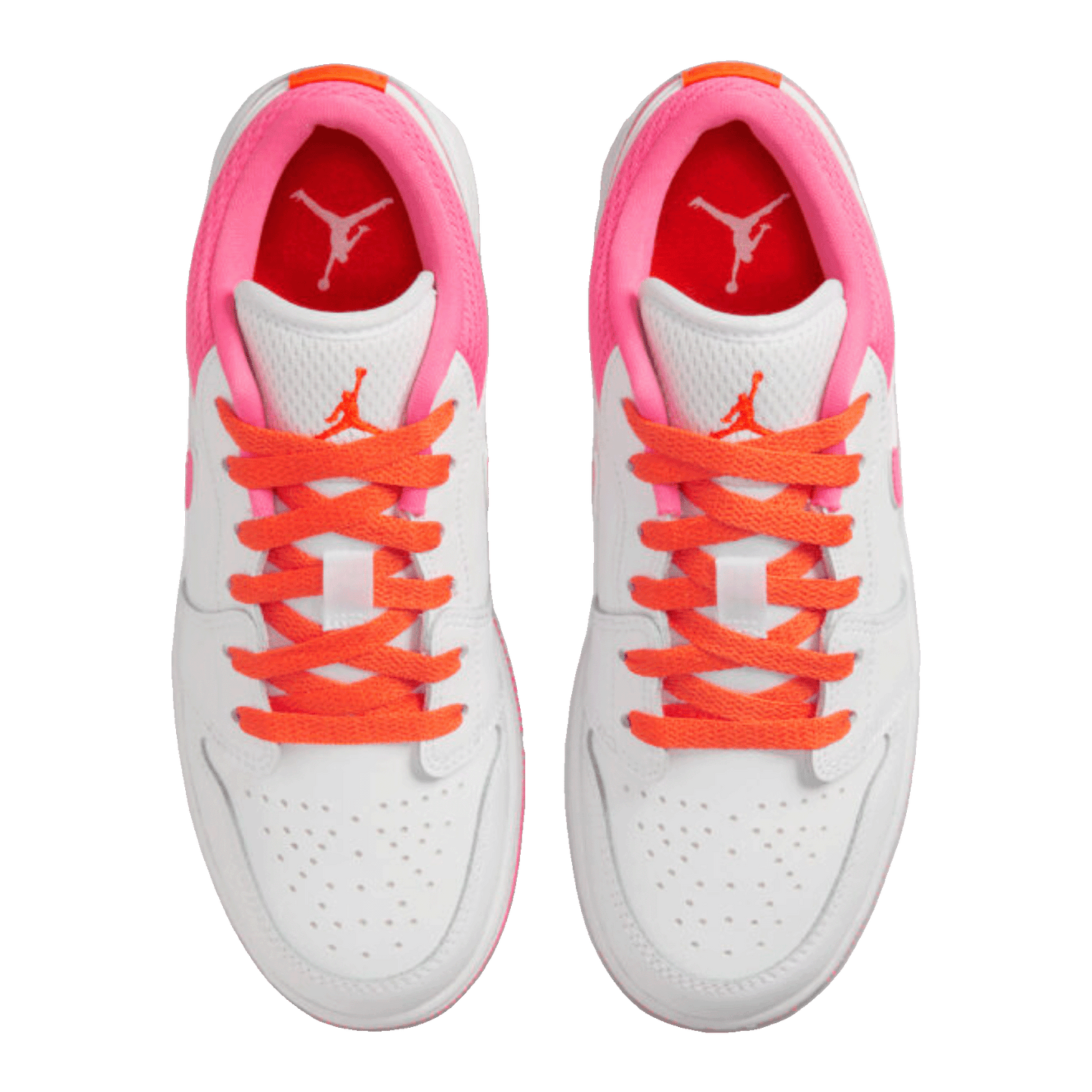 Nike Air Jordan 1 Low Pinksicle Orange (GS) Oben