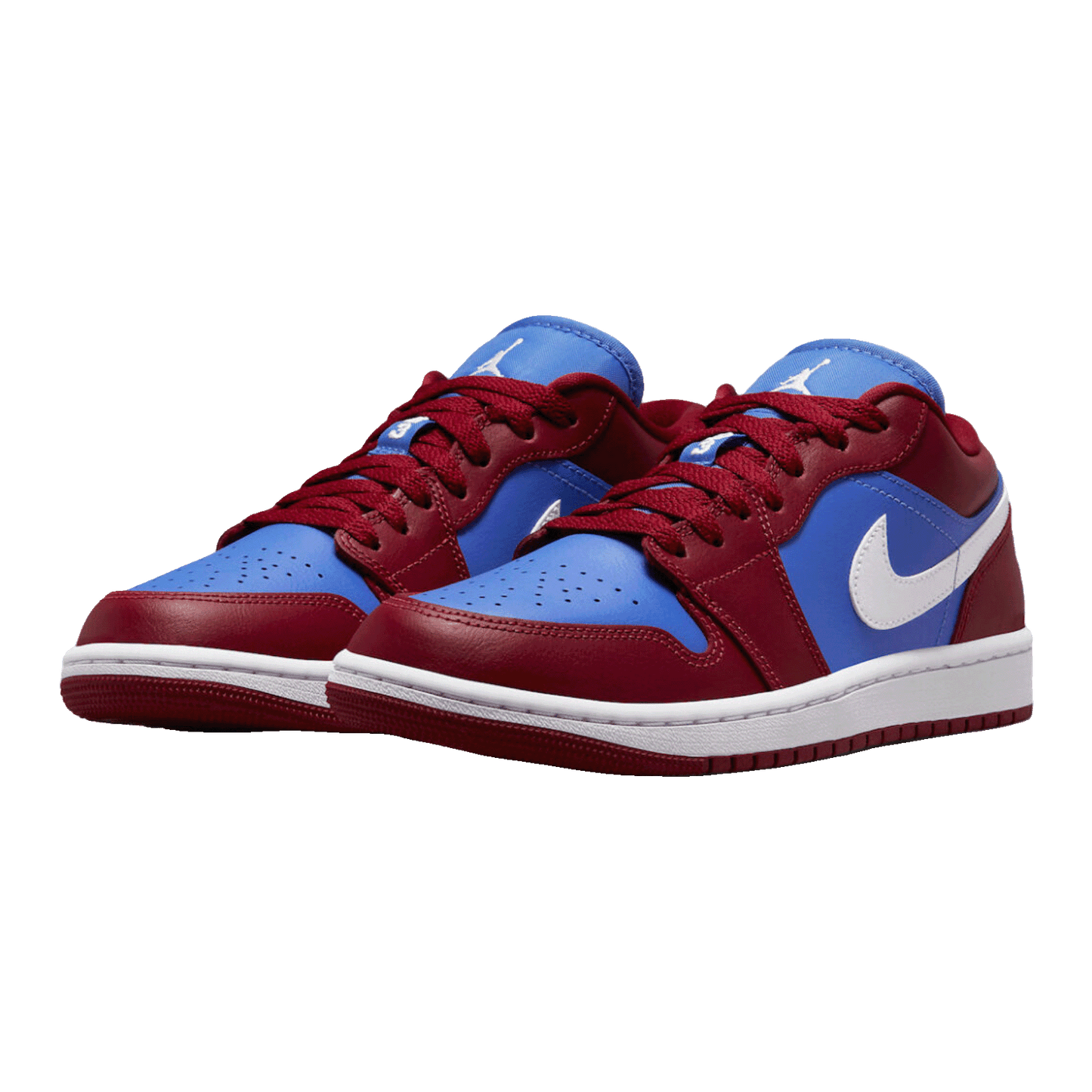 Nike Air Jordan 1 Low Pomegranate Medium Blue (W) Side