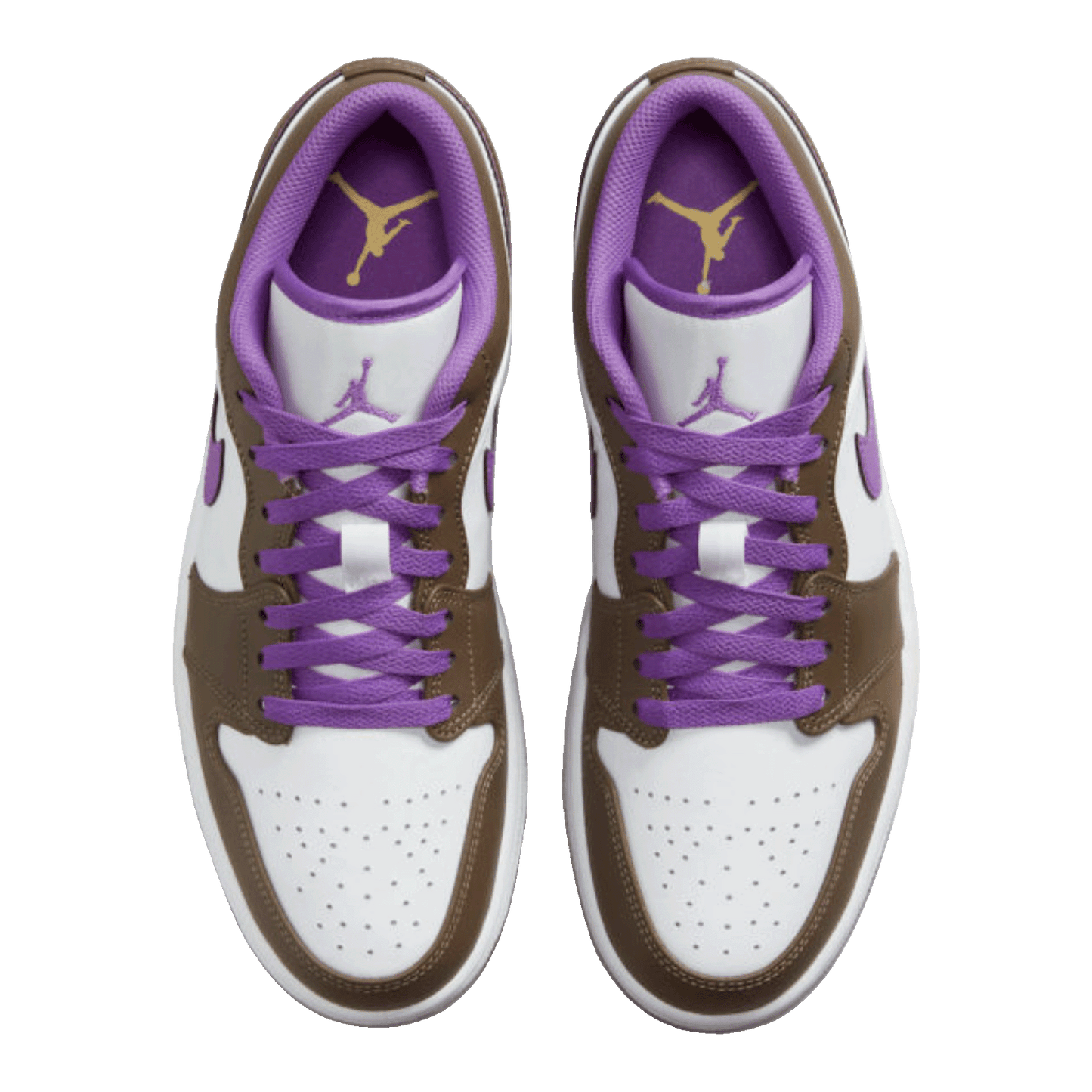 Nike Air Jordan 1 Low Purple Mocha (GS) Oben