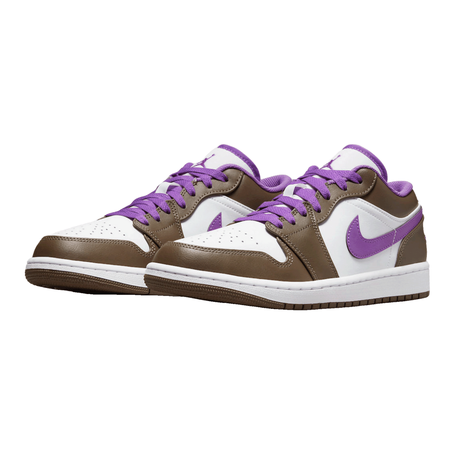 Nike Air Jordan 1 Low Purple Mocha (GS) Side