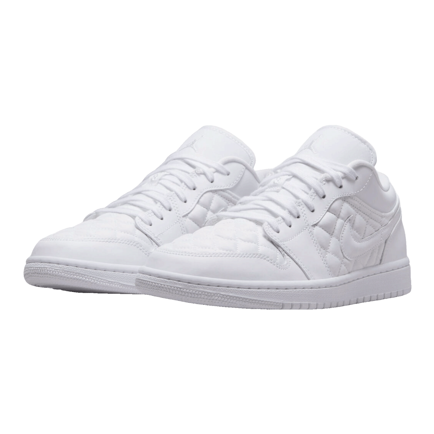 Nike Air Jordan 1 Low Quilted White (W) Side