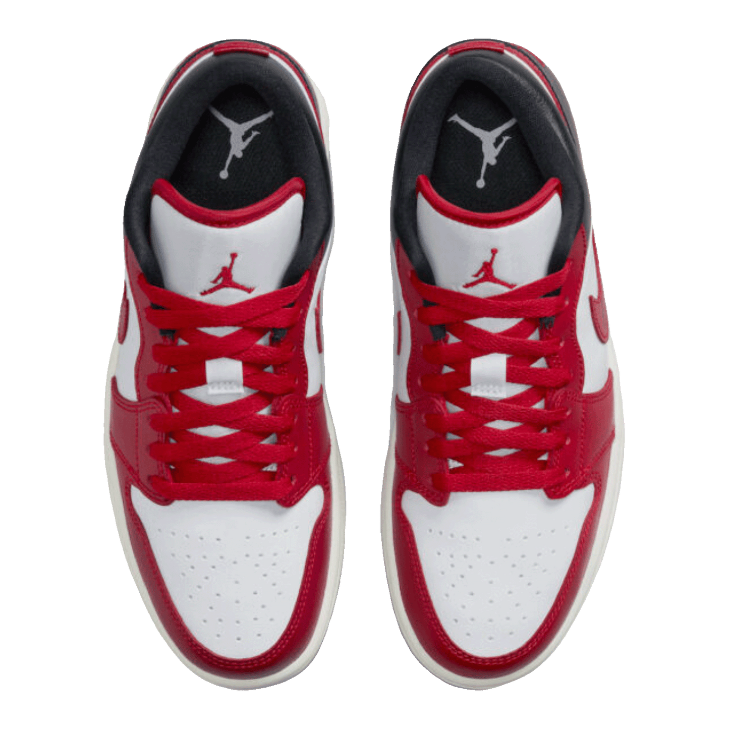 Nike Air Jordan 1 Low Reverse Black Toe (W) Oben