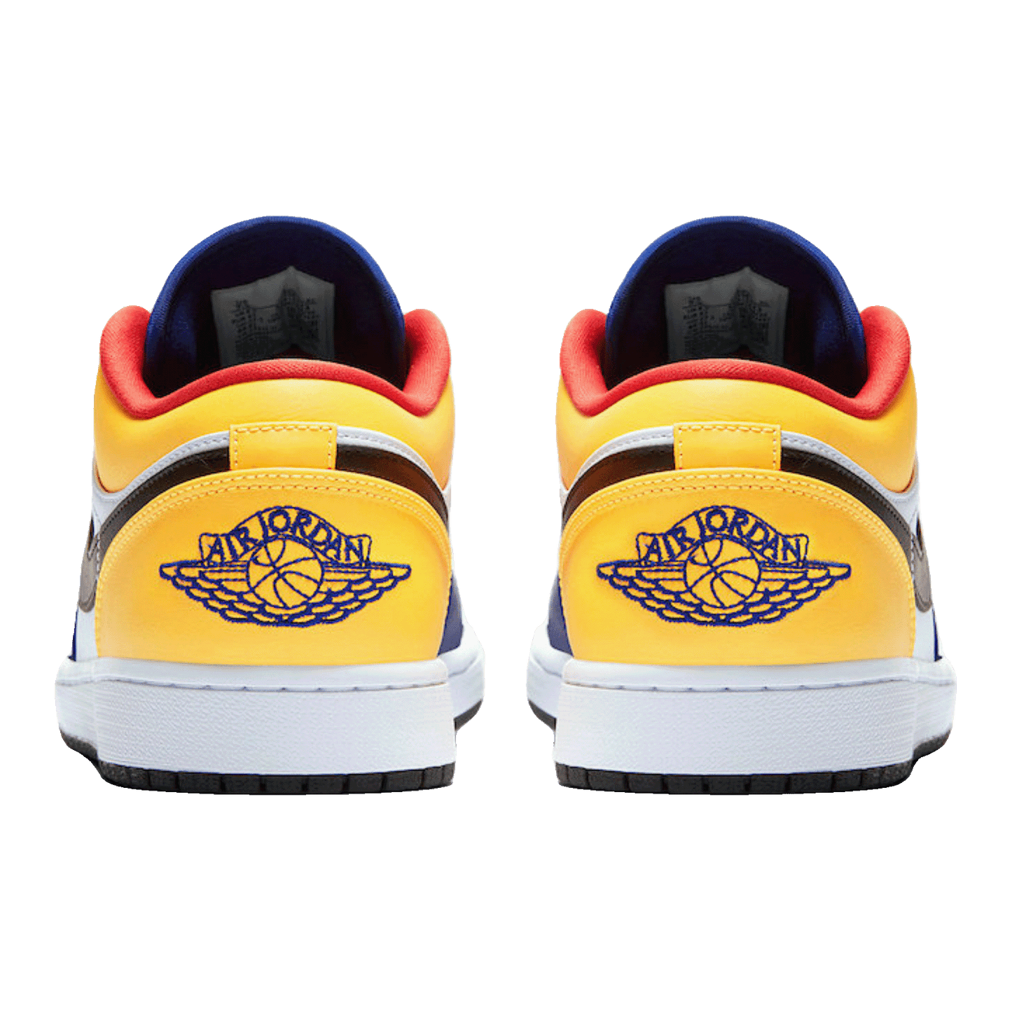 Nike Air Jordan 1 Low Royal Yellow Back