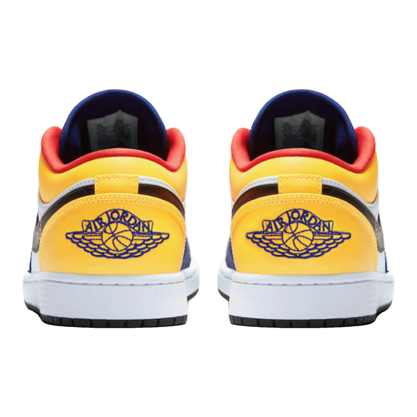 Nike Air Jordan 1 Low Royal Yellow (GS) Back