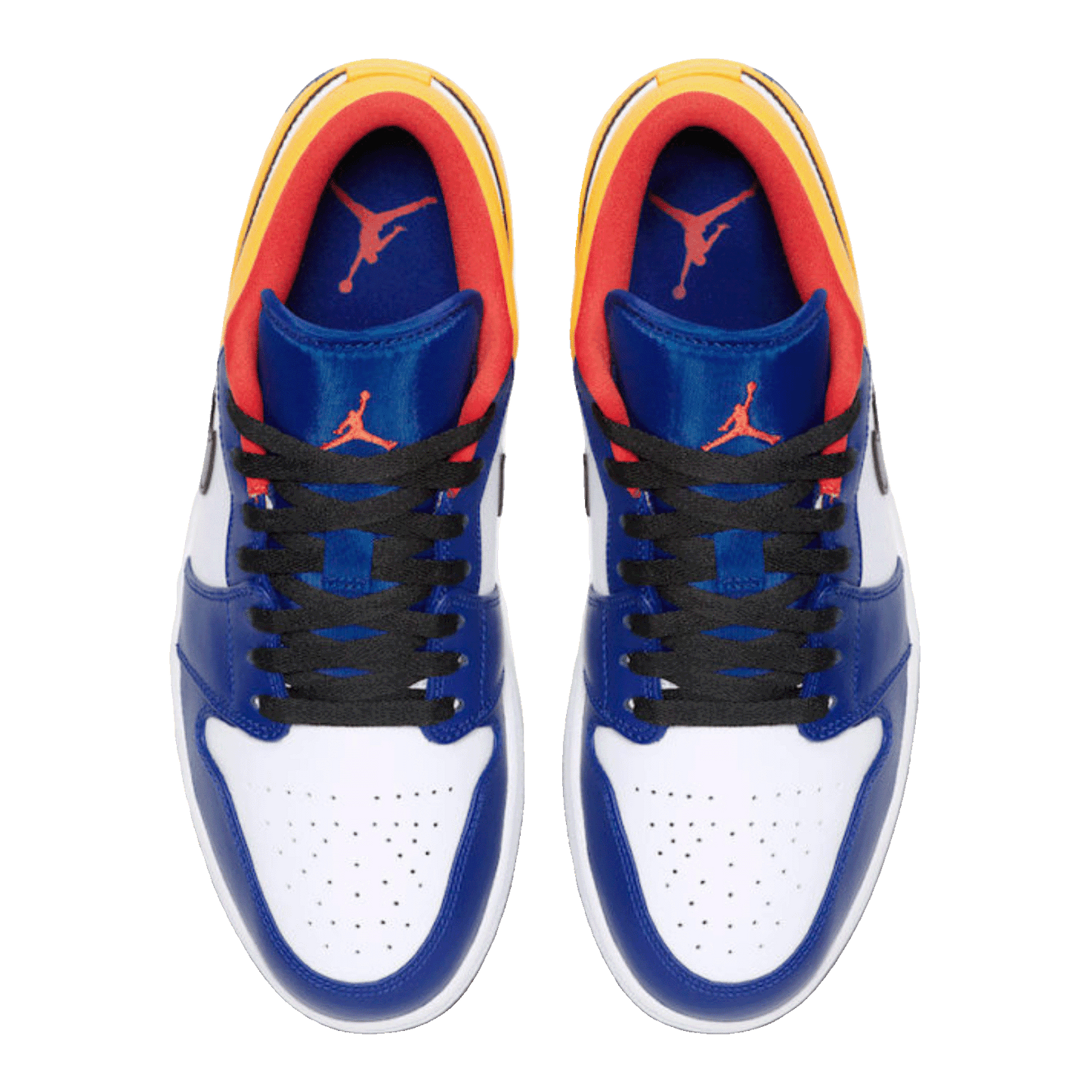 Nike Air Jordan 1 Low Royal Yellow (GS) Oben