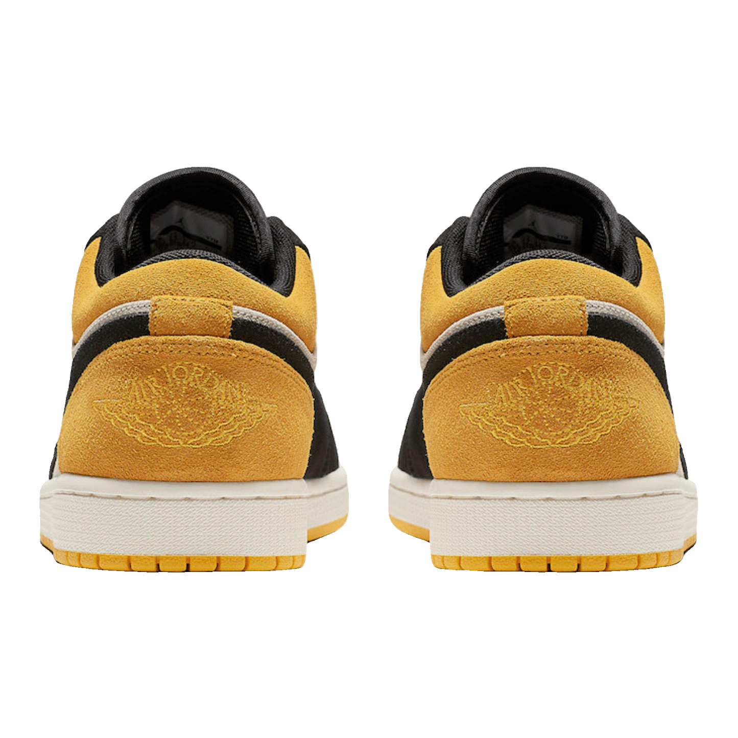 Nike Air Jordan 1 Low Sail University Gold Black Back