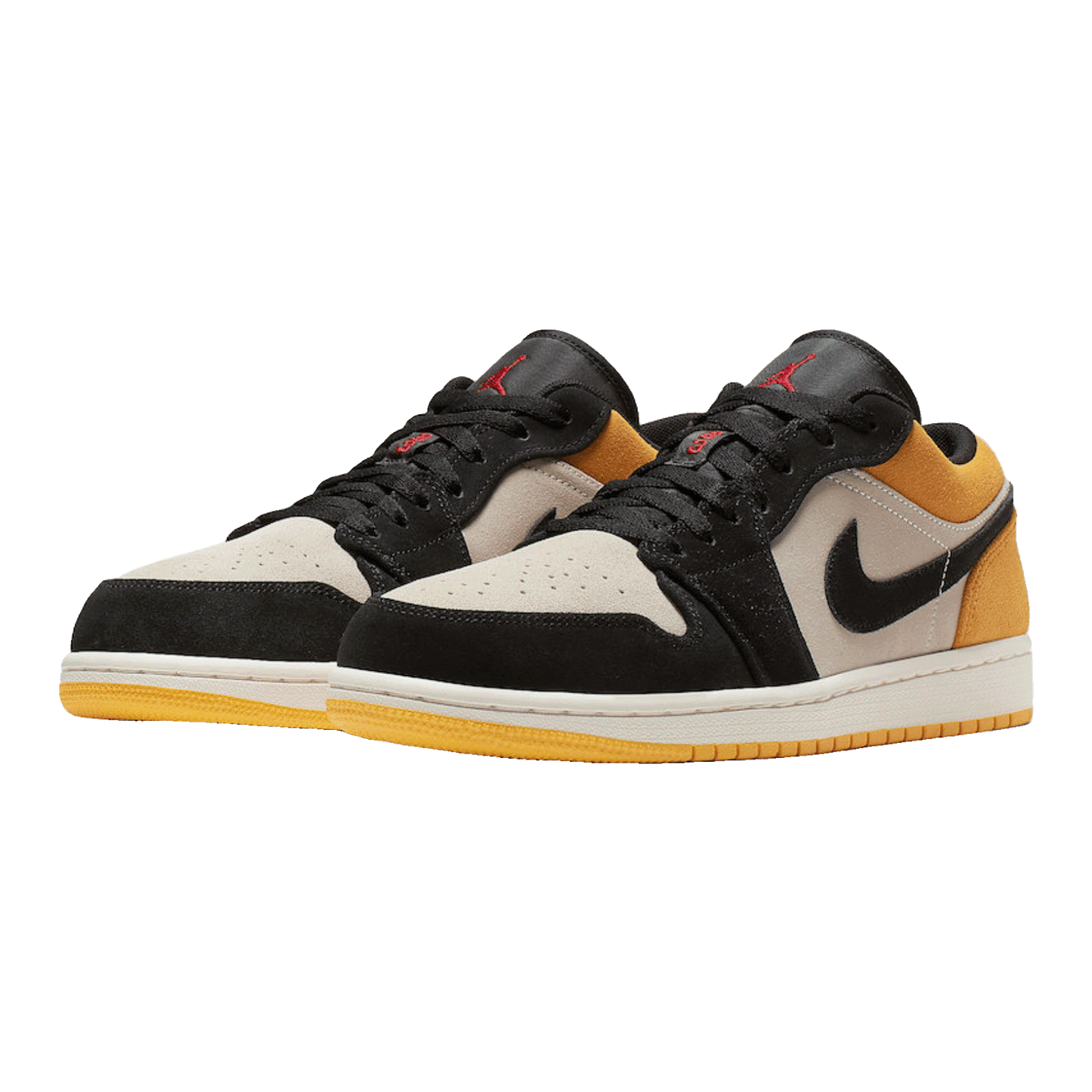 Nike Air Jordan 1 Low Sail University Gold Black Side