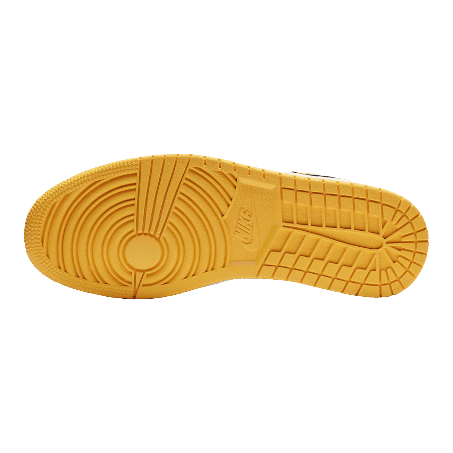 Nike Air Jordan 1 Low Sail University Gold Black Sohle