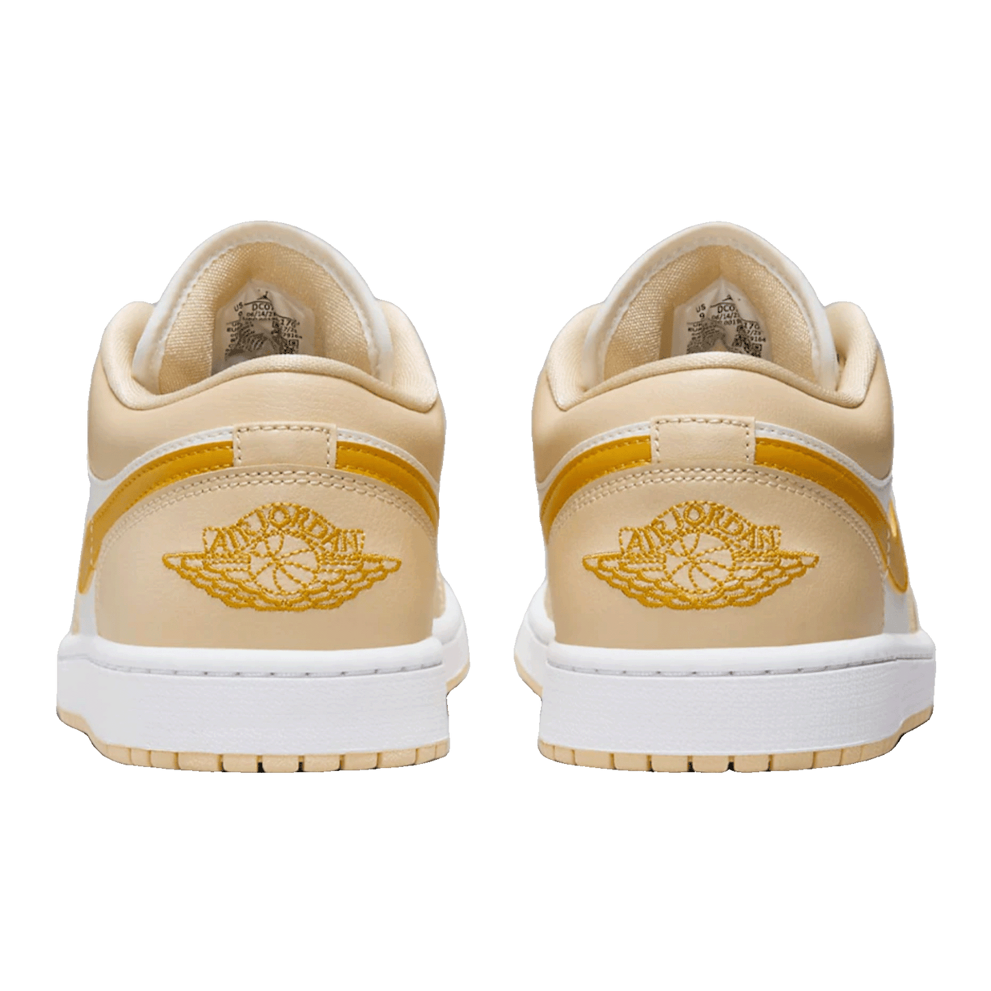 Nike Air Jordan 1 Low Sail Yellow Ochre (W) Back