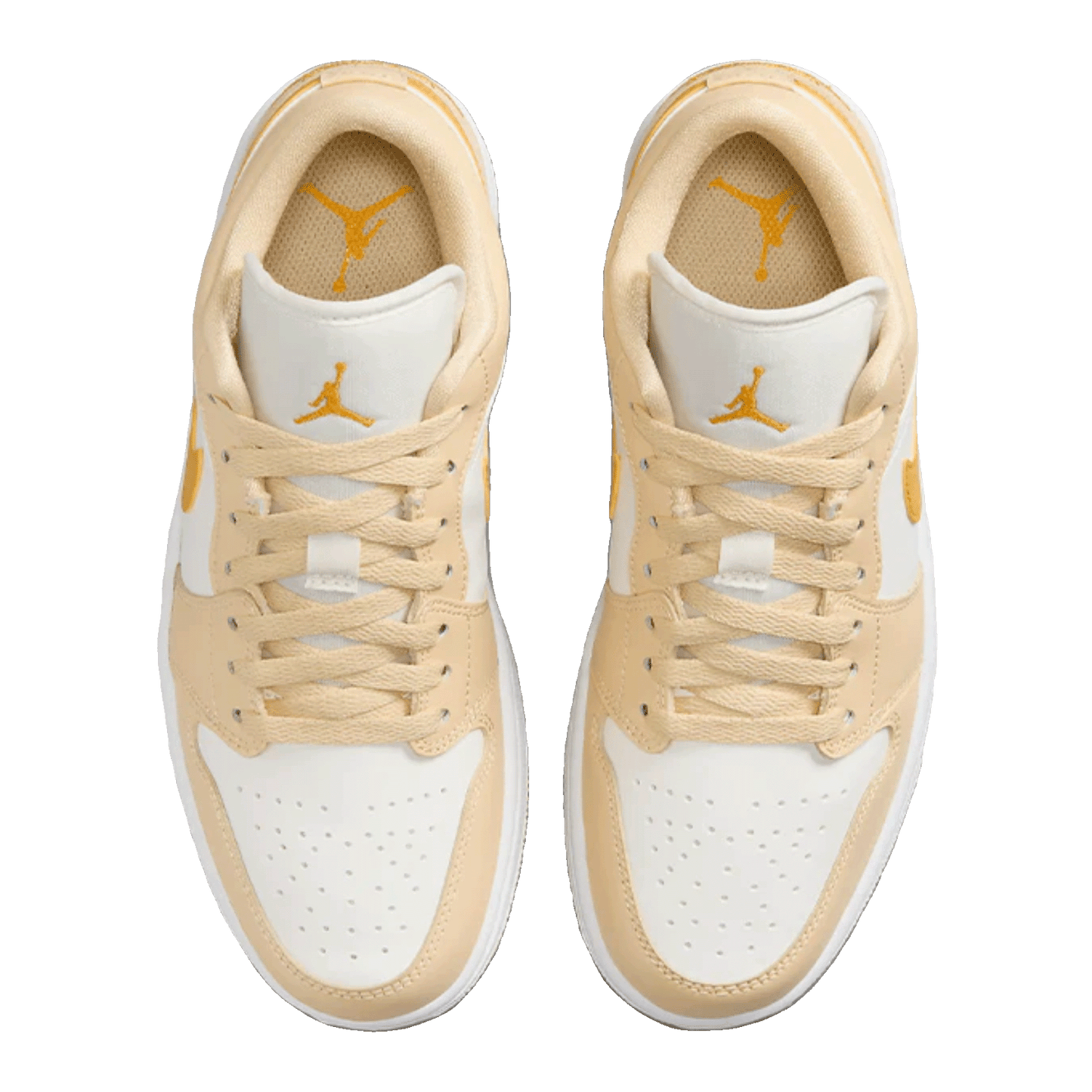 Nike Air Jordan 1 Low Sail Yellow Ochre (W) Oben