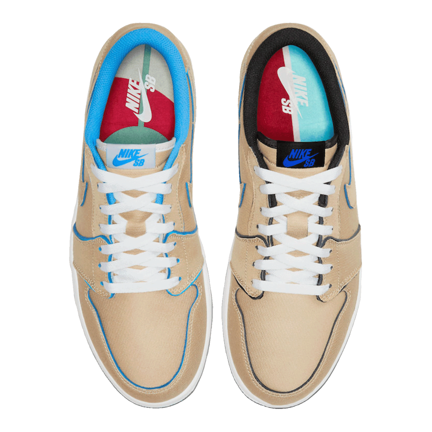 Nike Air Jordan 1 Low SB QS Lance Mountain Desert Ore Oben
