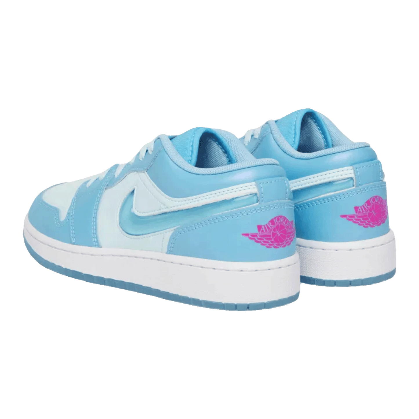 Nike Air Jordan 1 Low SE Aquarius Blue (GS) Back