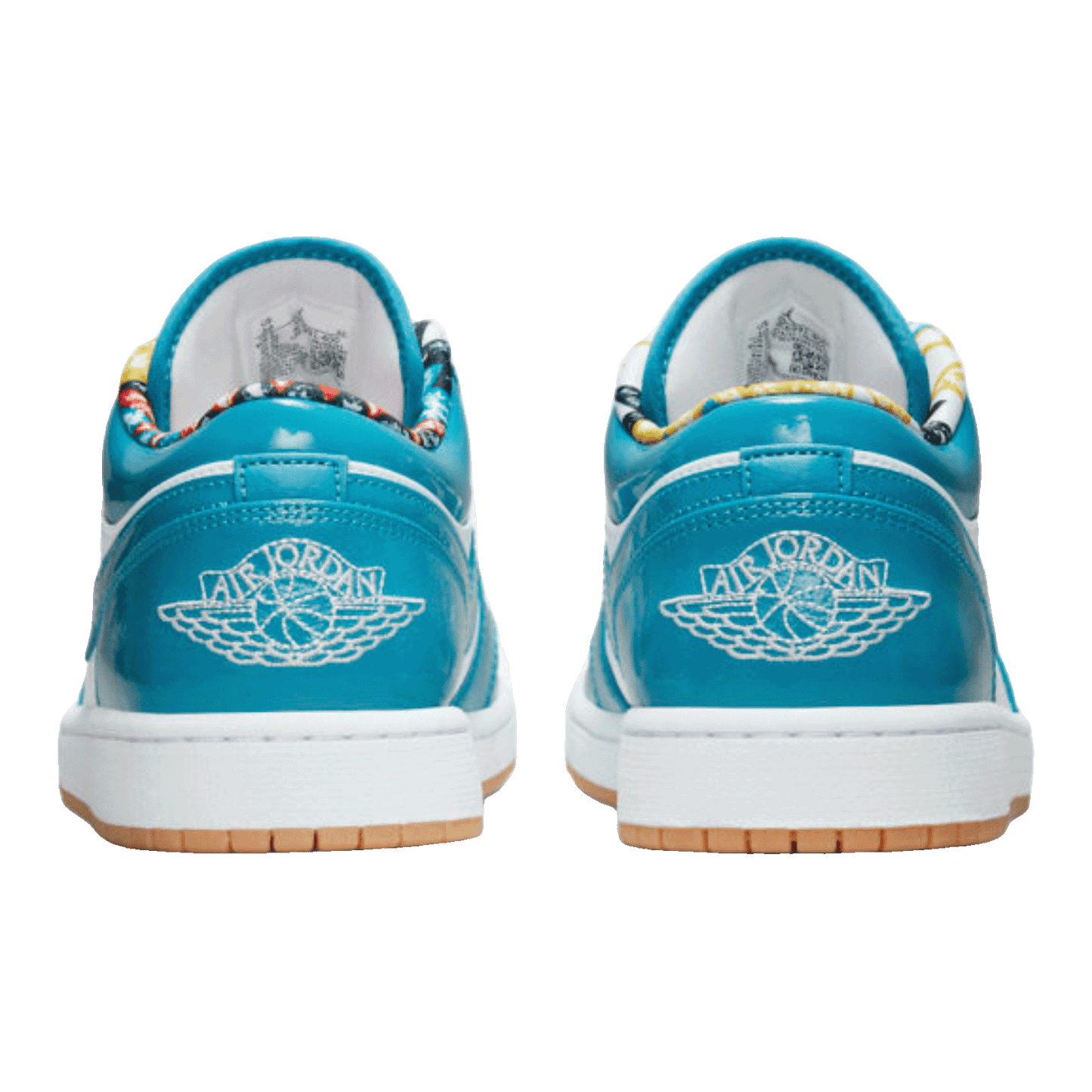 Nike Air Jordan 1 Low SE Barcelona Cyber Teal Back