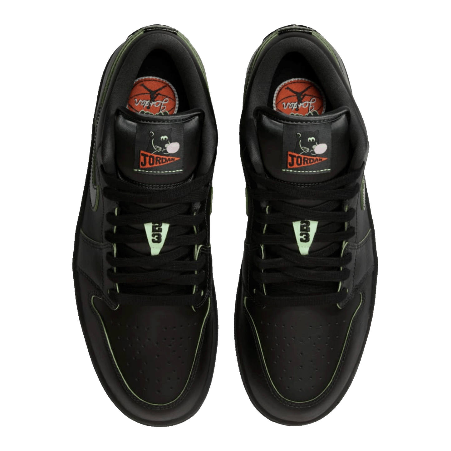 Nike Air Jordan 1 Low SE Black Cat Mascot Oben
