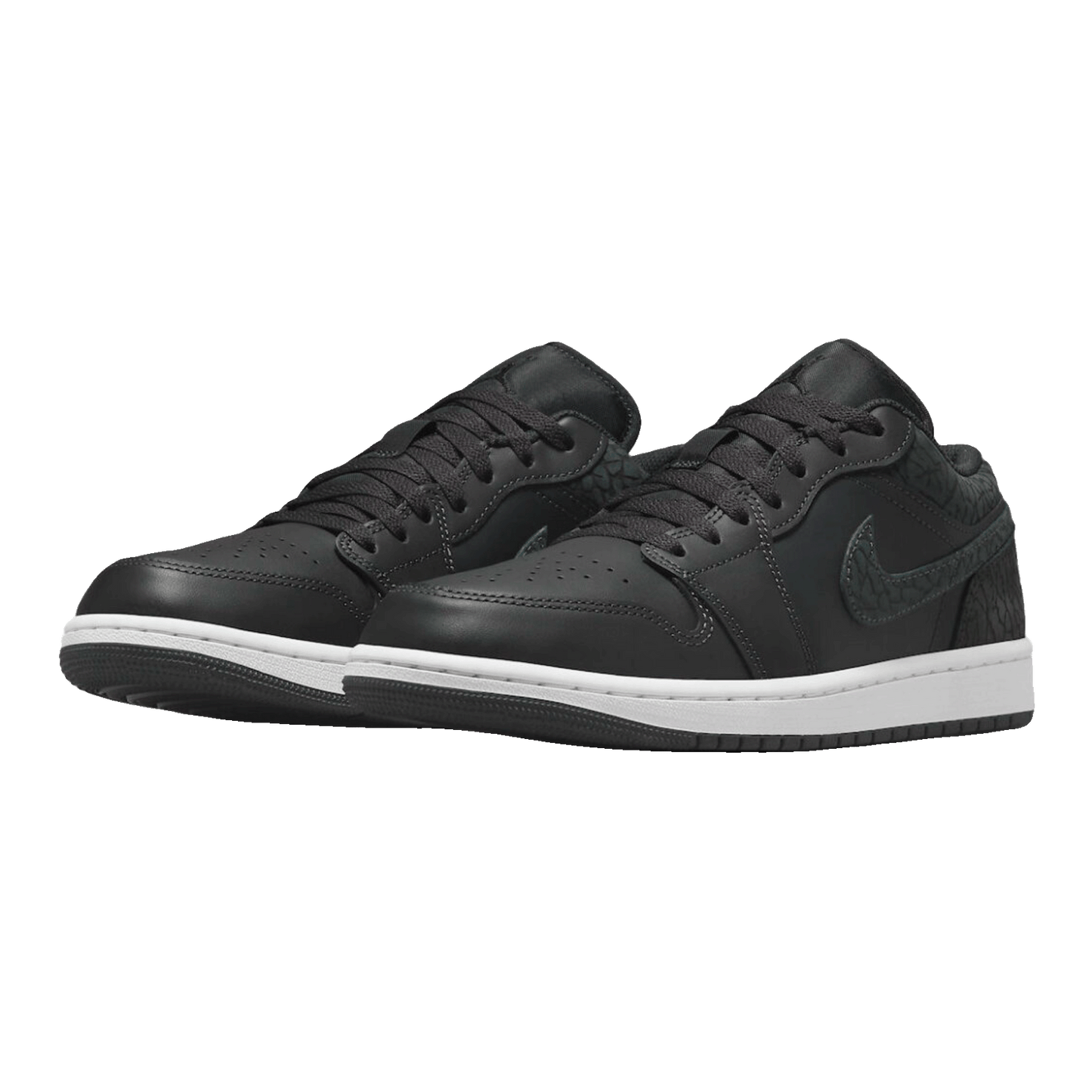 Nike Air Jordan 1 Low SE Black Elephant Side