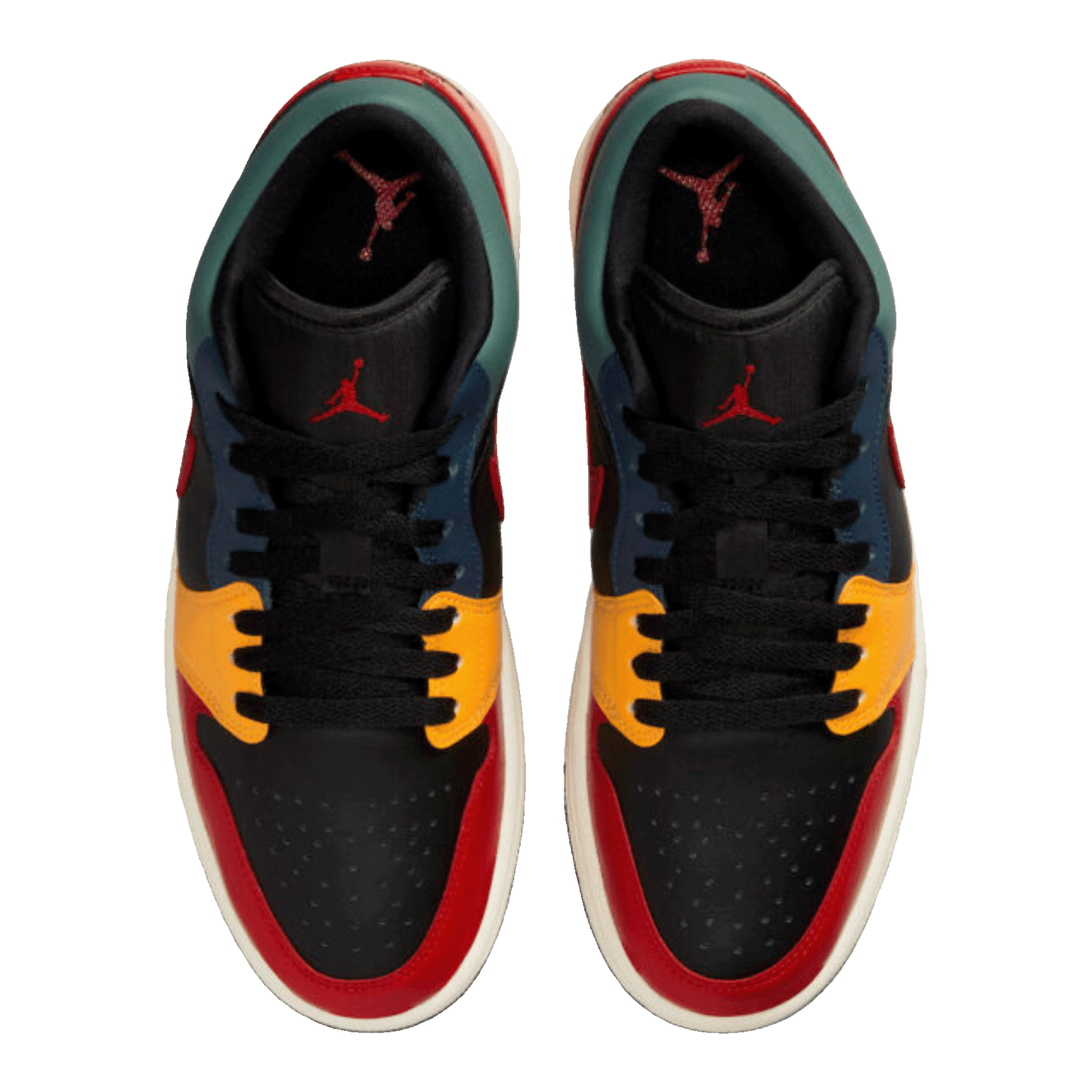 Nike Air Jordan 1 Low SE Black Multi-Color (W) Oben