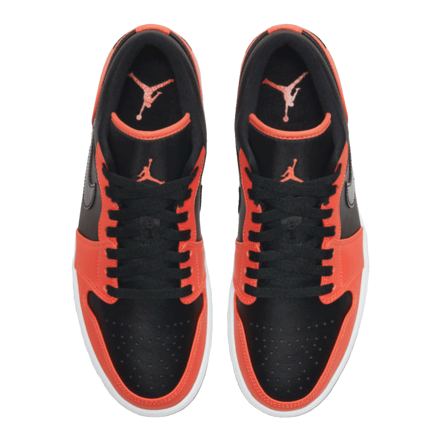 Nike Air Jordan 1 Low SE Black Turf Orange Oben
