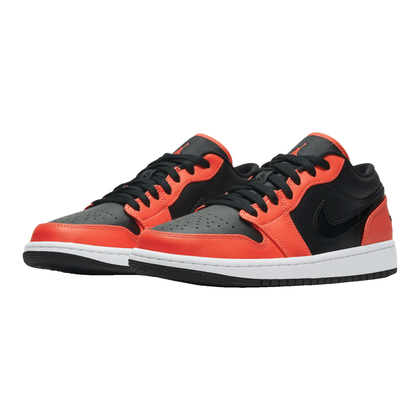 Nike Air Jordan 1 Low SE Black Turf Orange Side