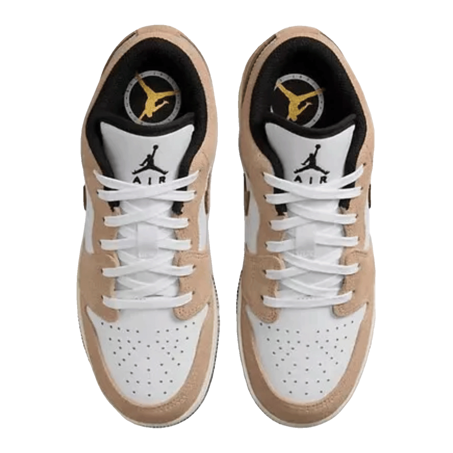 Nike Air Jordan 1 Low SE Brown Elephant (GS) Oben