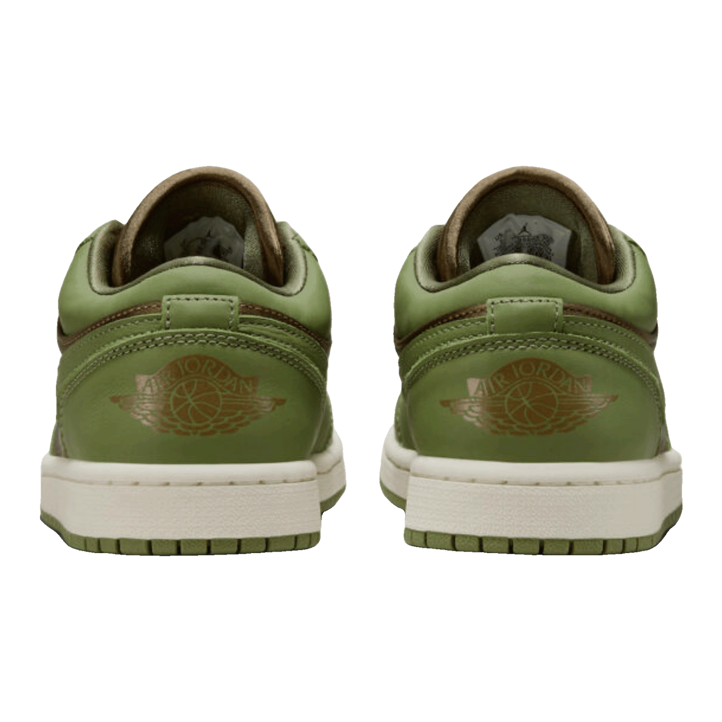 Nike Air Jordan 1 Low SE Brown Kelp Sky J Light Olive (W) Back