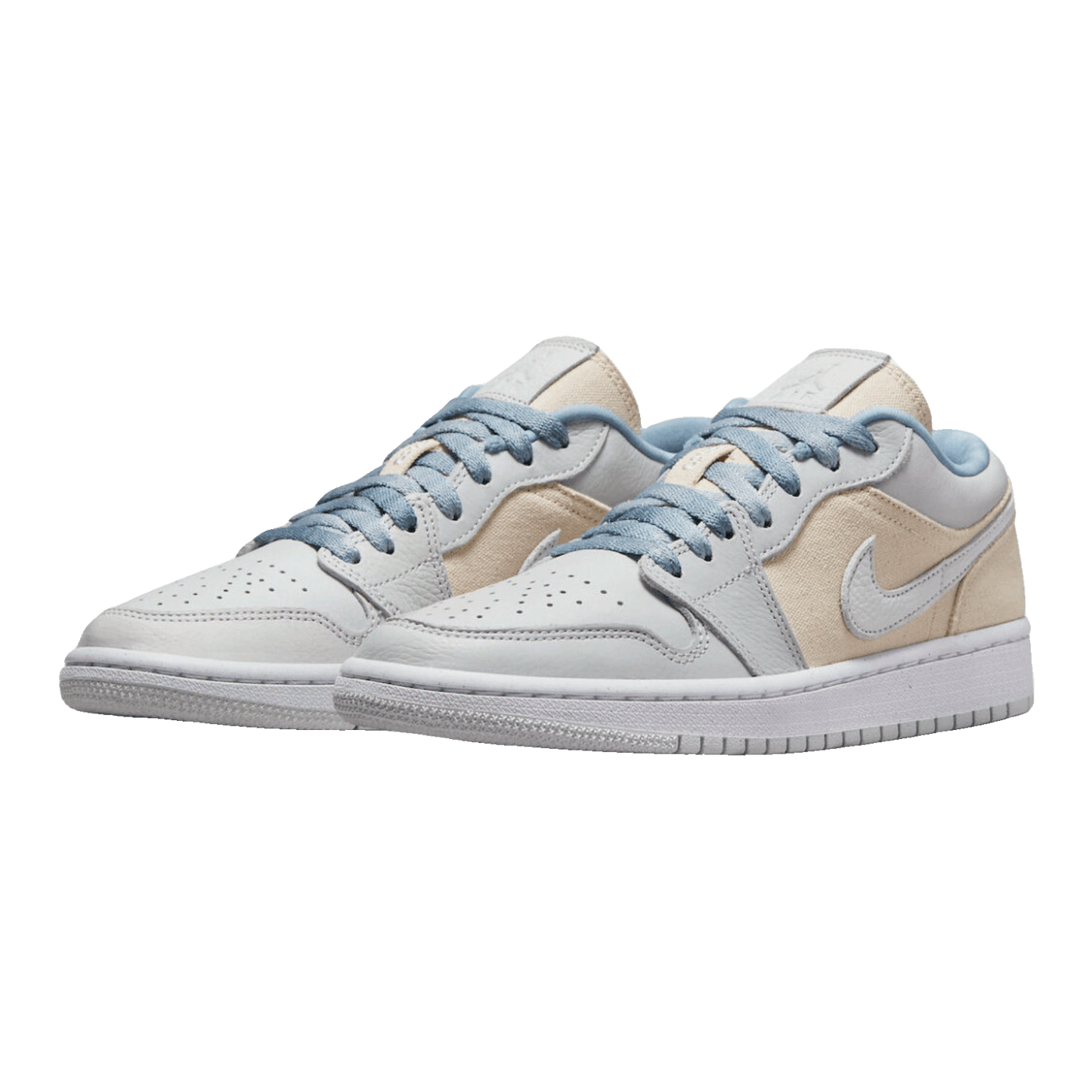 Nike Air Jordan 1 Low Se Canvas Iris Whisper Sail (W) Side
