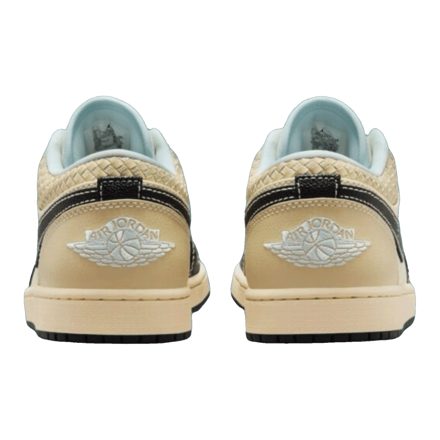 Nike Air Jordan 1 Low SE Coconut Milk Black Muslin Back
