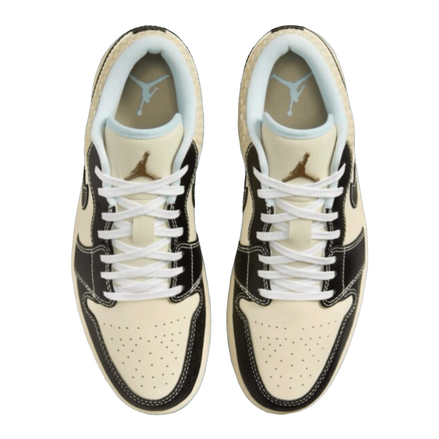 Nike Air Jordan 1 Low SE Coconut Milk Black Muslin Oben