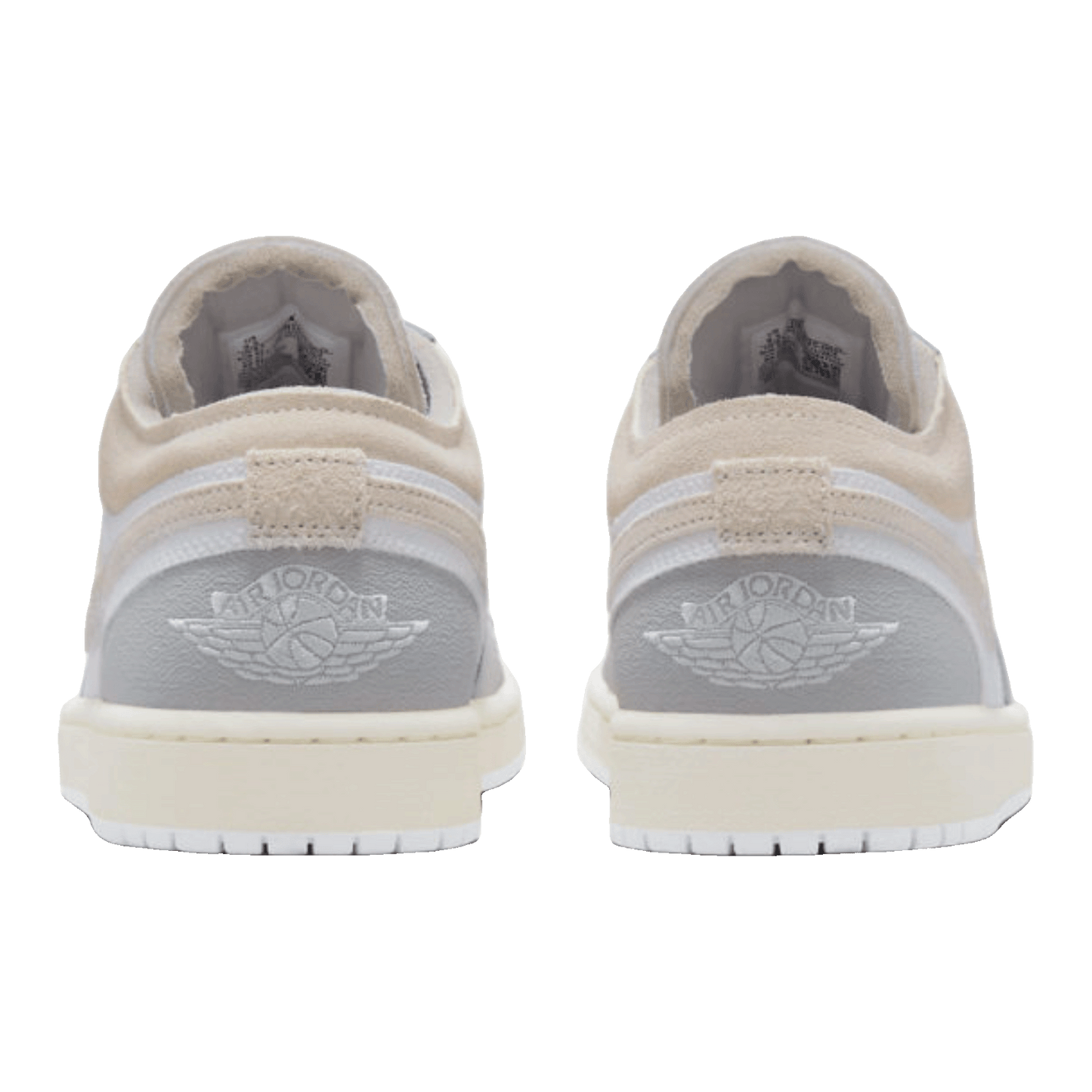 Nike Air Jordan 1 Low SE Craft Inside Out Tech Grey (GS) Back