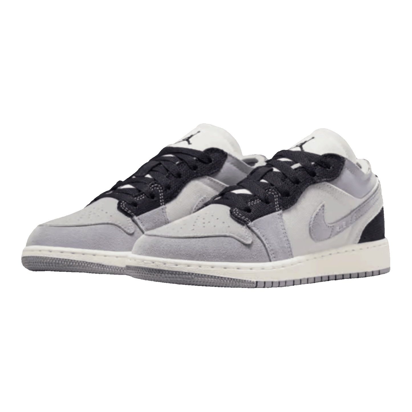 Nike Air Jordan 1 Low SE Craft Tech Grey Black (GS) Side