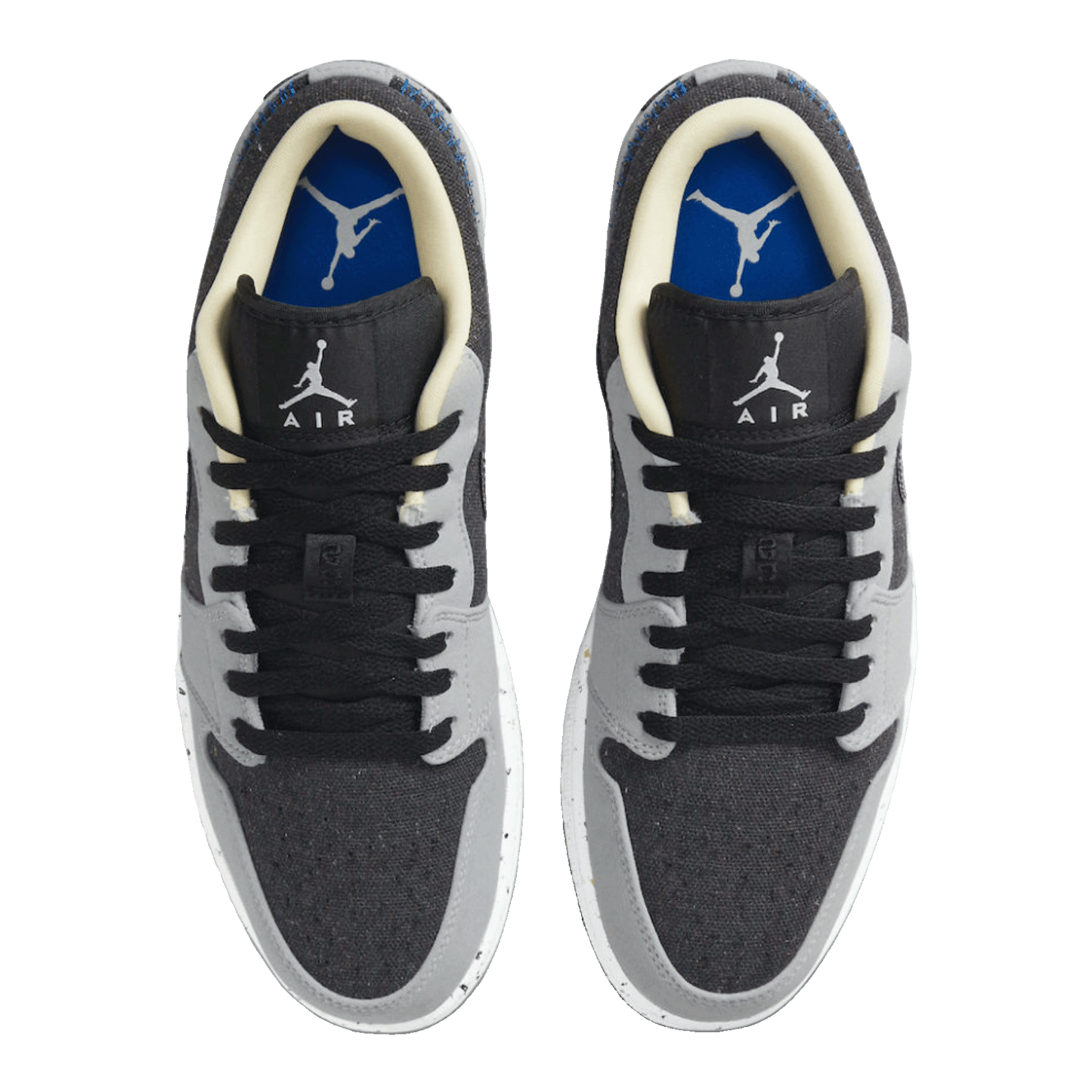 Nike Air Jordan 1 Low SE Crater Black Grey Oben