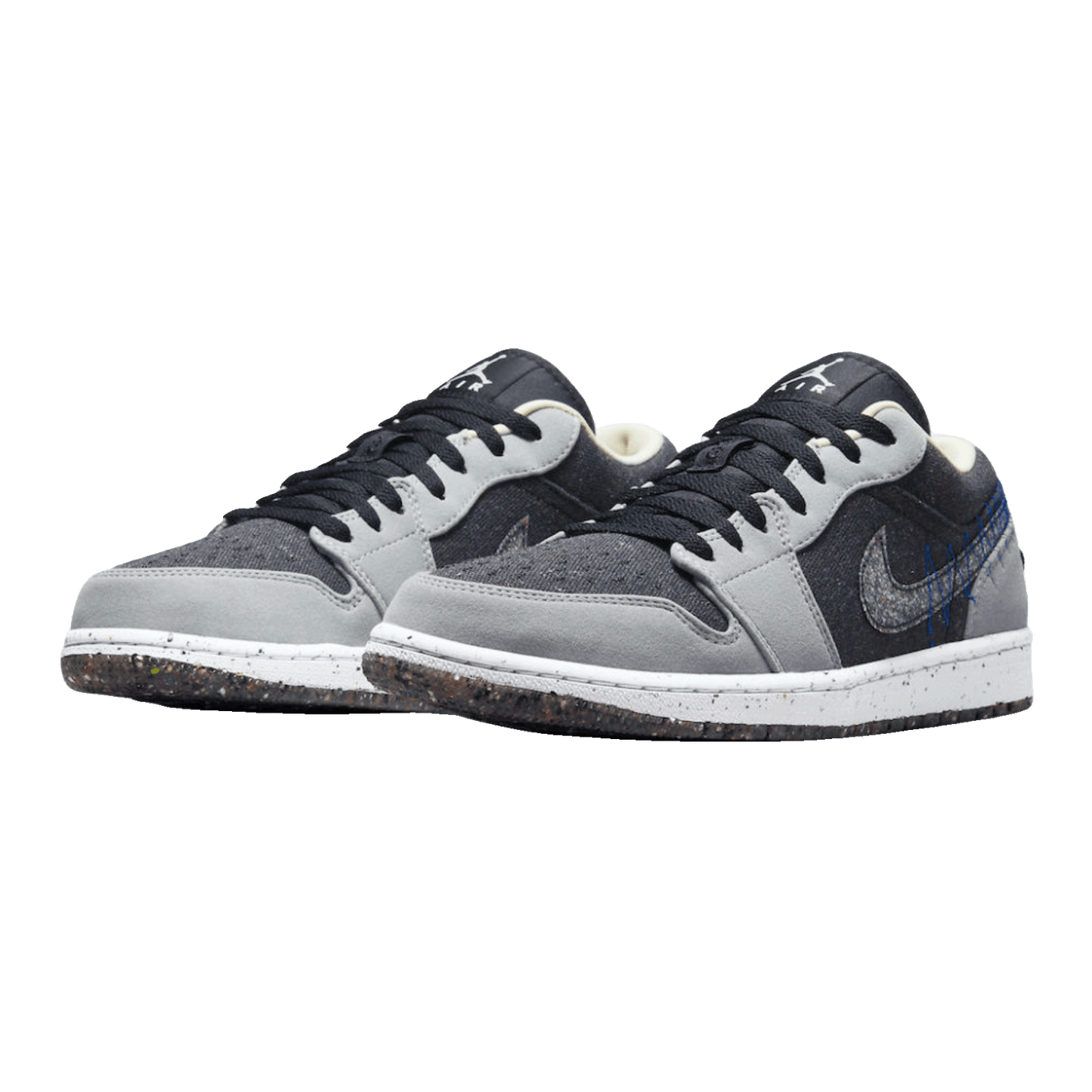 Nike Air Jordan 1 Low SE Crater Black Grey Side