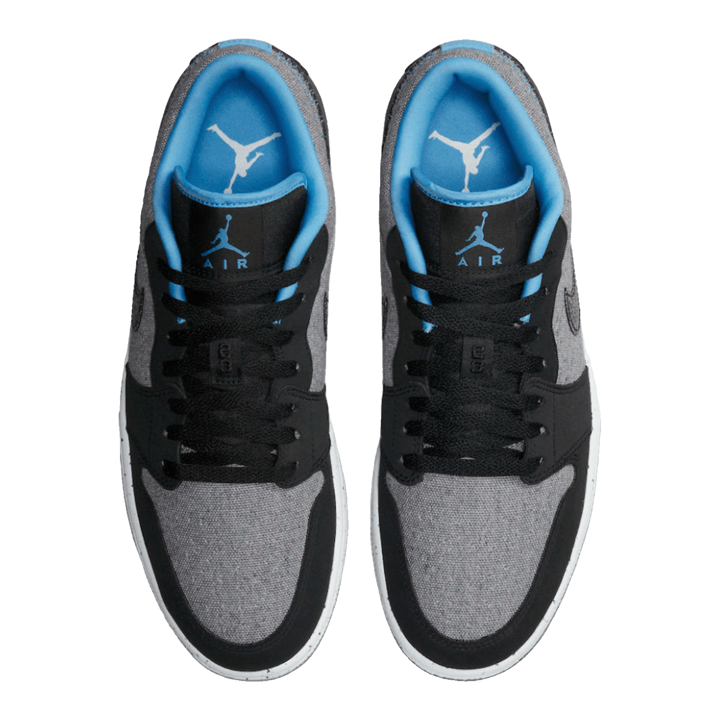 Nike Air Jordan 1 Low SE Crater Grey University Blue Oben