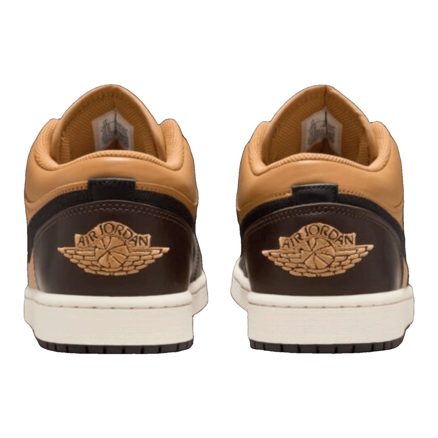 Nike Air Jordan 1 Low SE Flax Baroque Brown Back