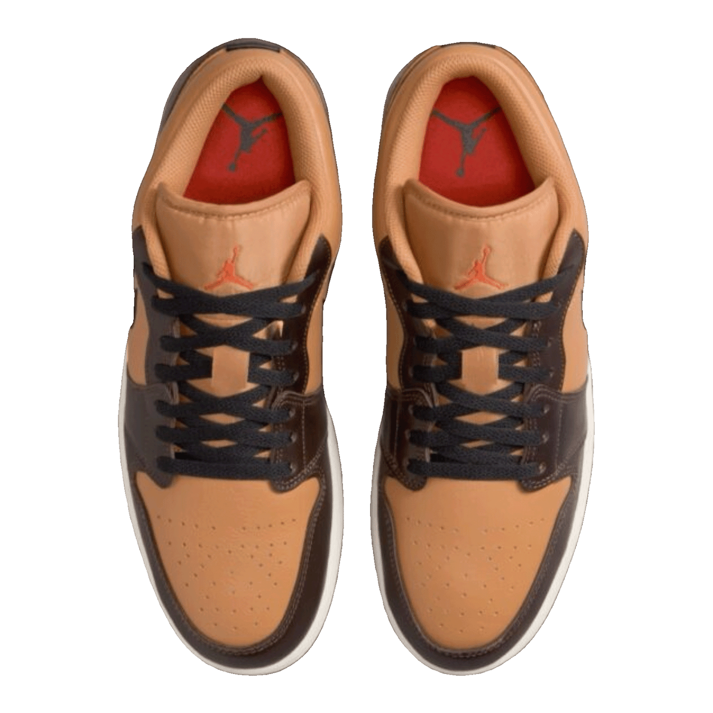 Nike Air Jordan 1 Low SE Flax Baroque Brown Oben
