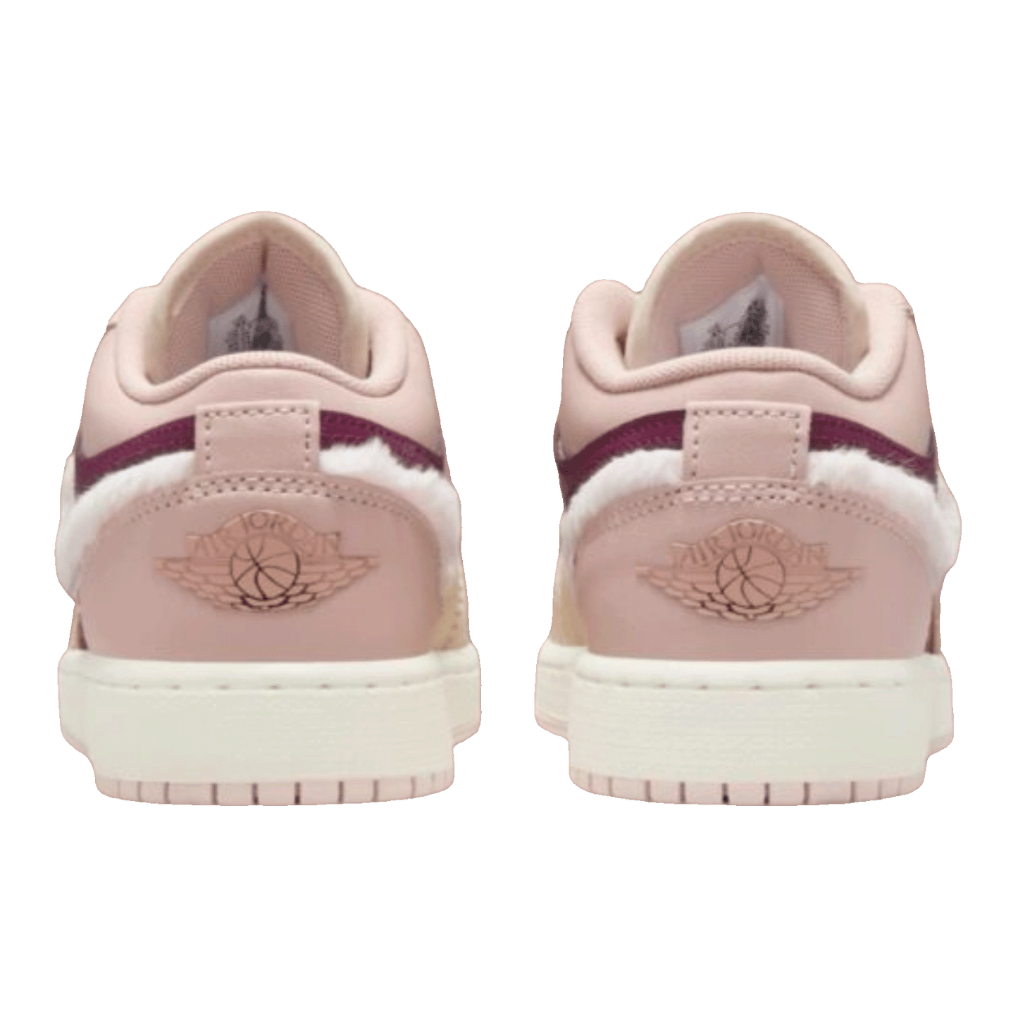Nike Air Jordan 1 Low SE Fur Swoosh (GS) Back