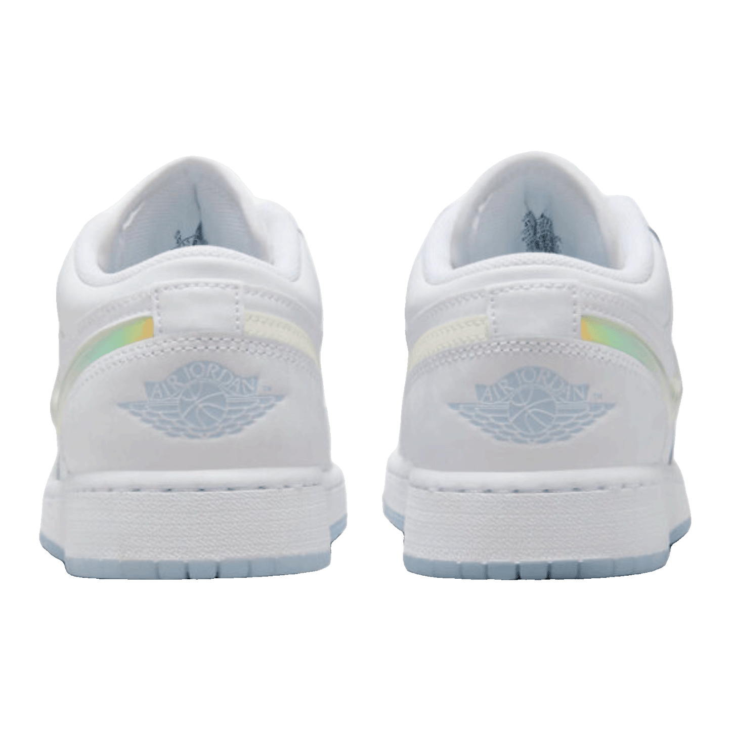 Nike Air Jordan 1 Low SE Glitter Swoosh (GS) Back