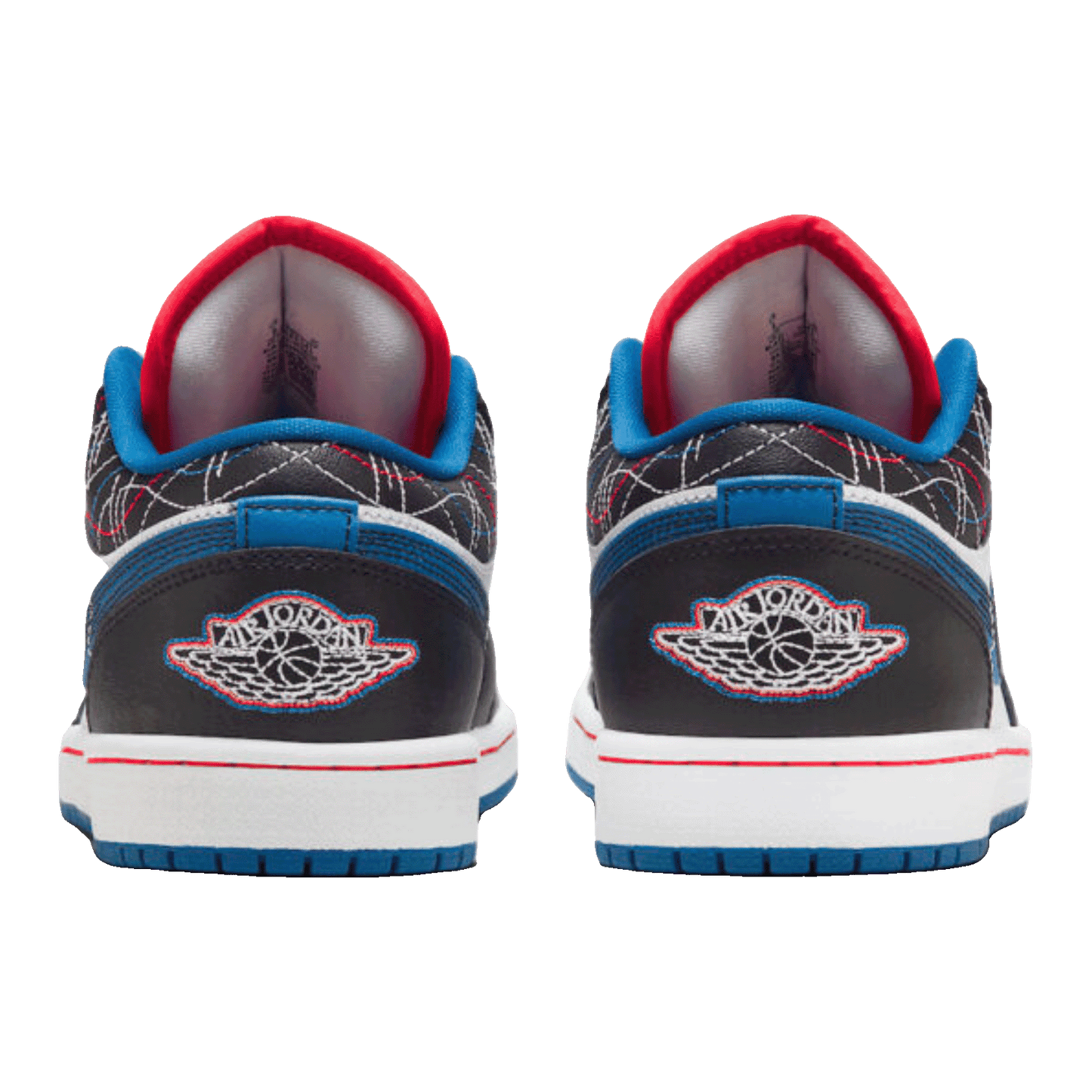 Nike Air Jordan 1 Low SE Industrial Blue Sashiko Back