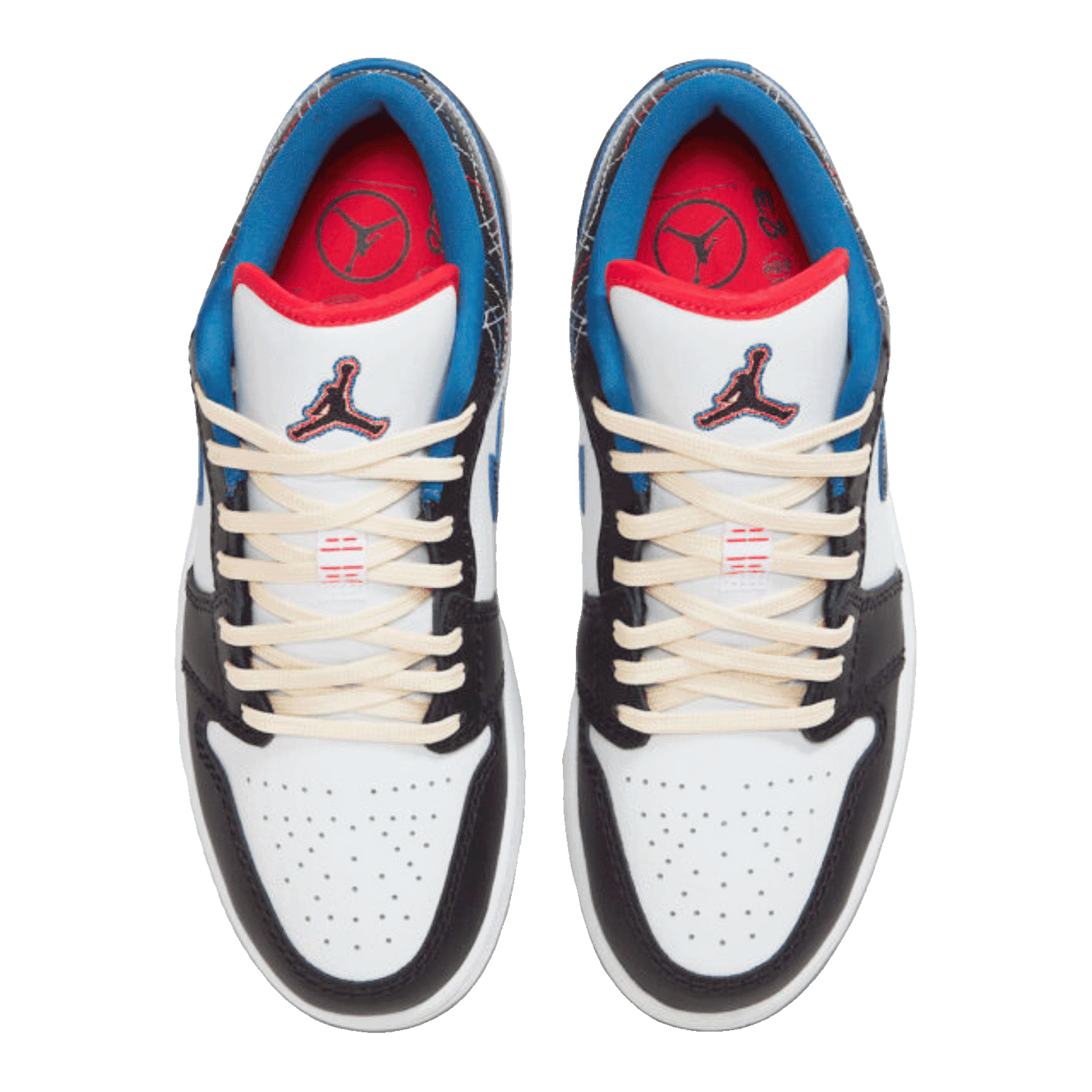 Nike Air Jordan 1 Low SE Industrial Blue Sashiko Oben