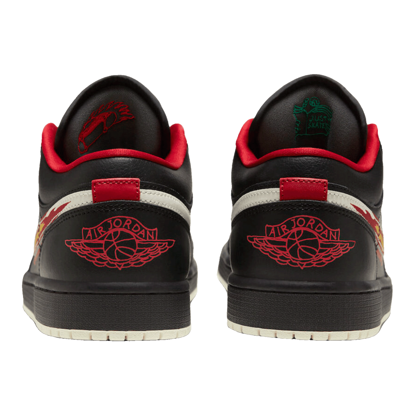 Nike Air Jordan 1 Low SE Just Skate Black Back