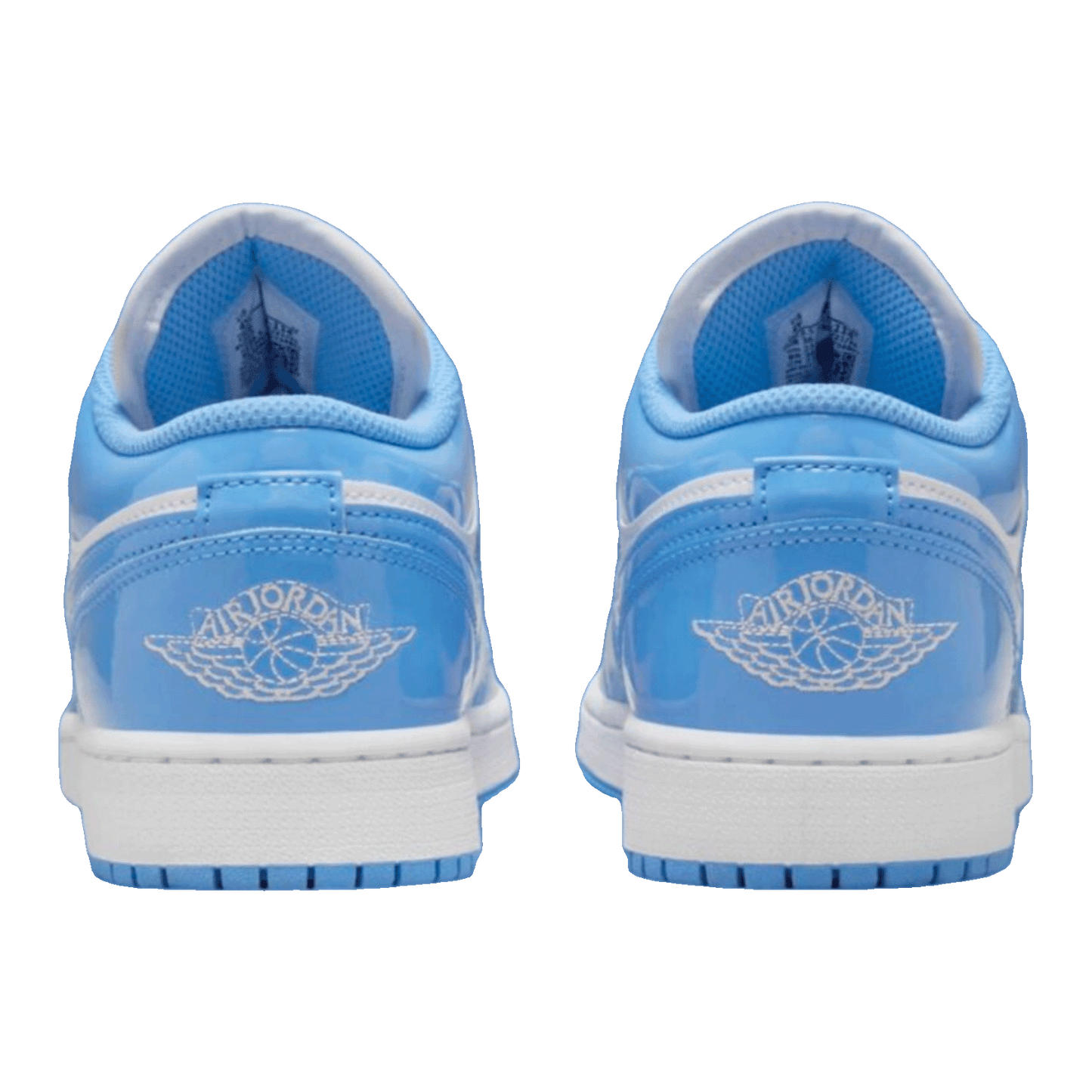 Nike Air Jordan 1 Low SE Legend Blue Patent (GS) Back