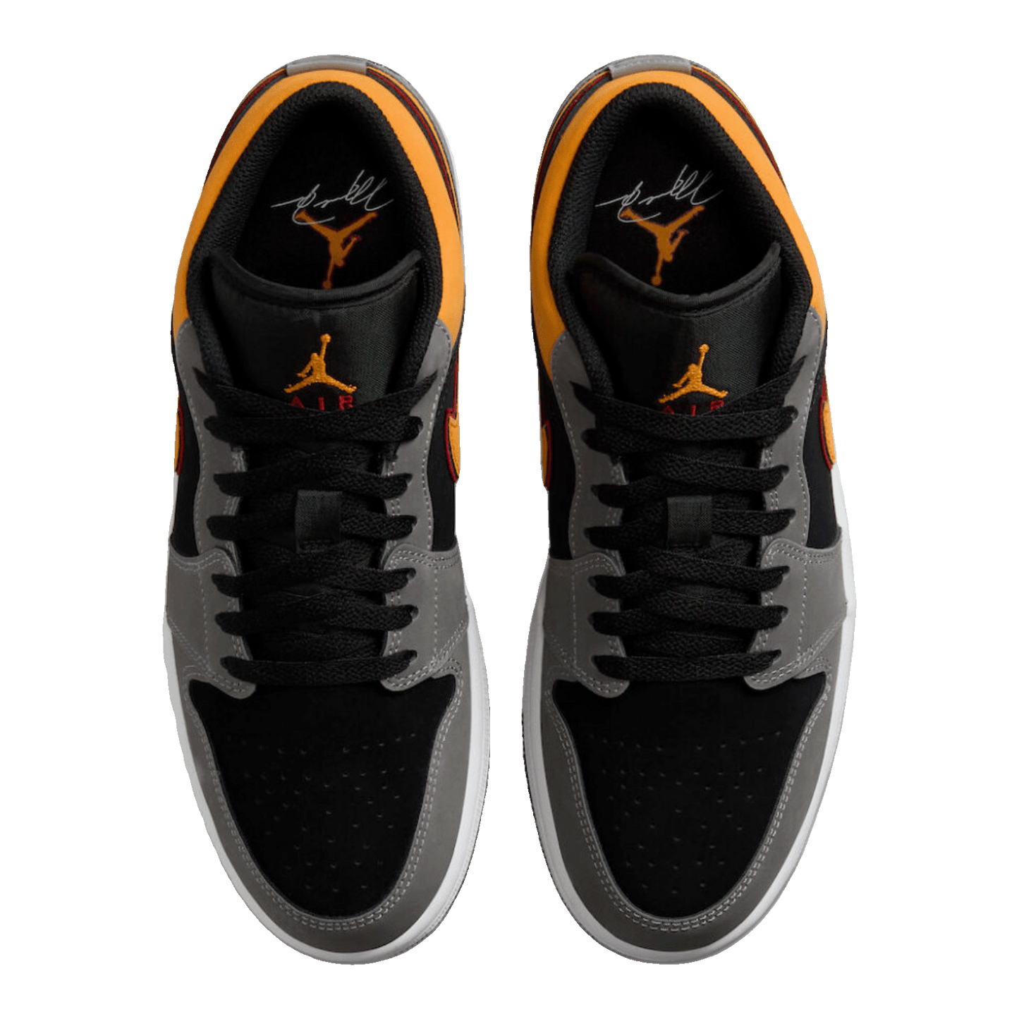 Nike Air Jordan 1 Low SE Light Graphite Vivid Orange Oben