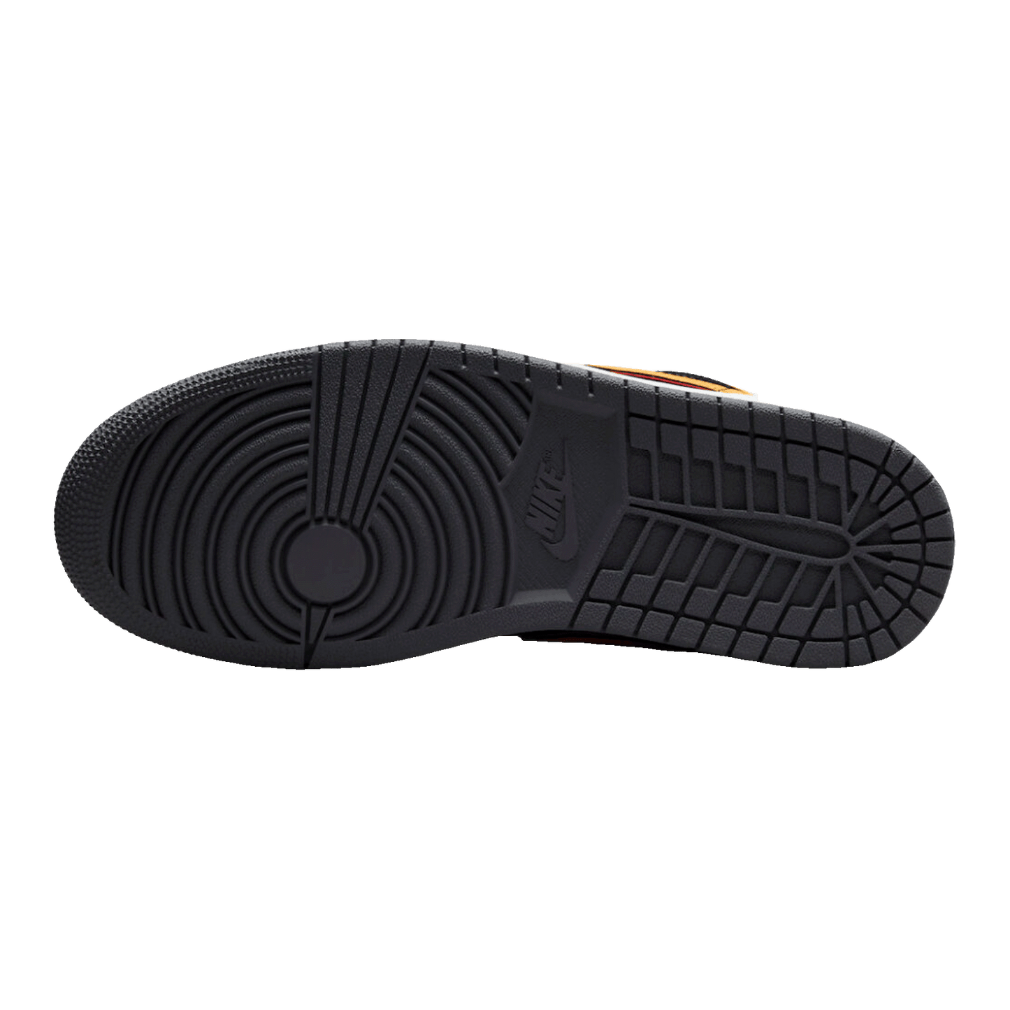 Nike Air Jordan 1 Low SE Light Graphite Vivid Orange Sohle