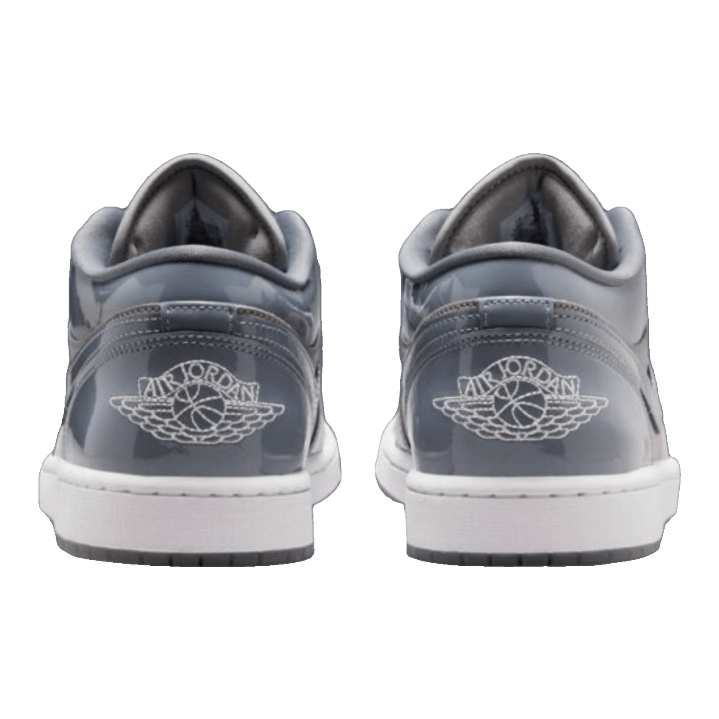 Nike Air Jordan 1 Low SE Medium Grey Cool Grey White (GS) Back